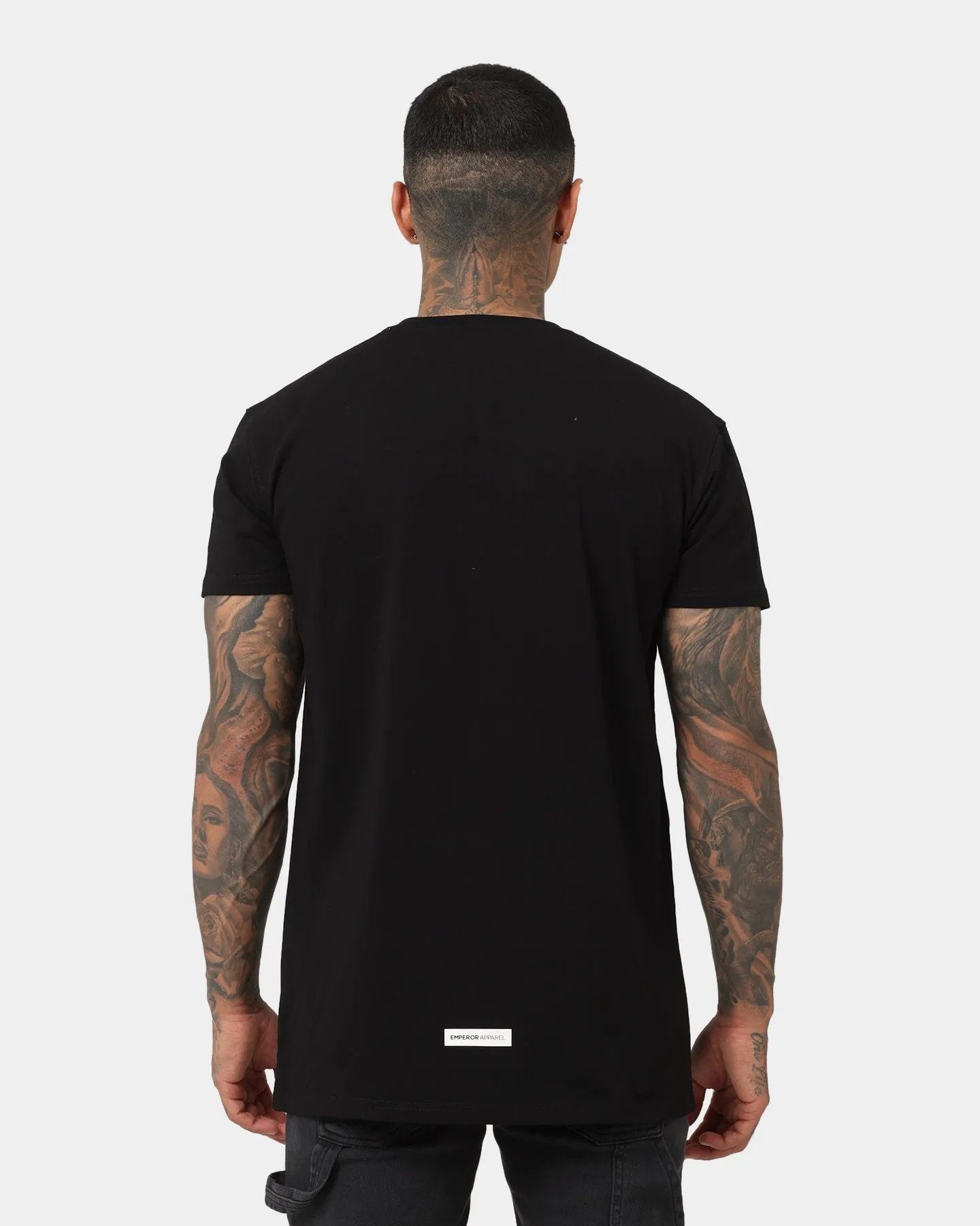 Comfortable fit Emperor Apparel Inner Arc Hustle T-Shirt Black