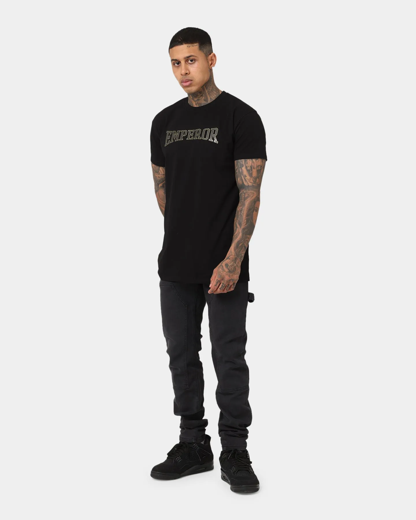 Zero Waste Production Emperor Apparel Inner Arc Hustle T-Shirt Black
