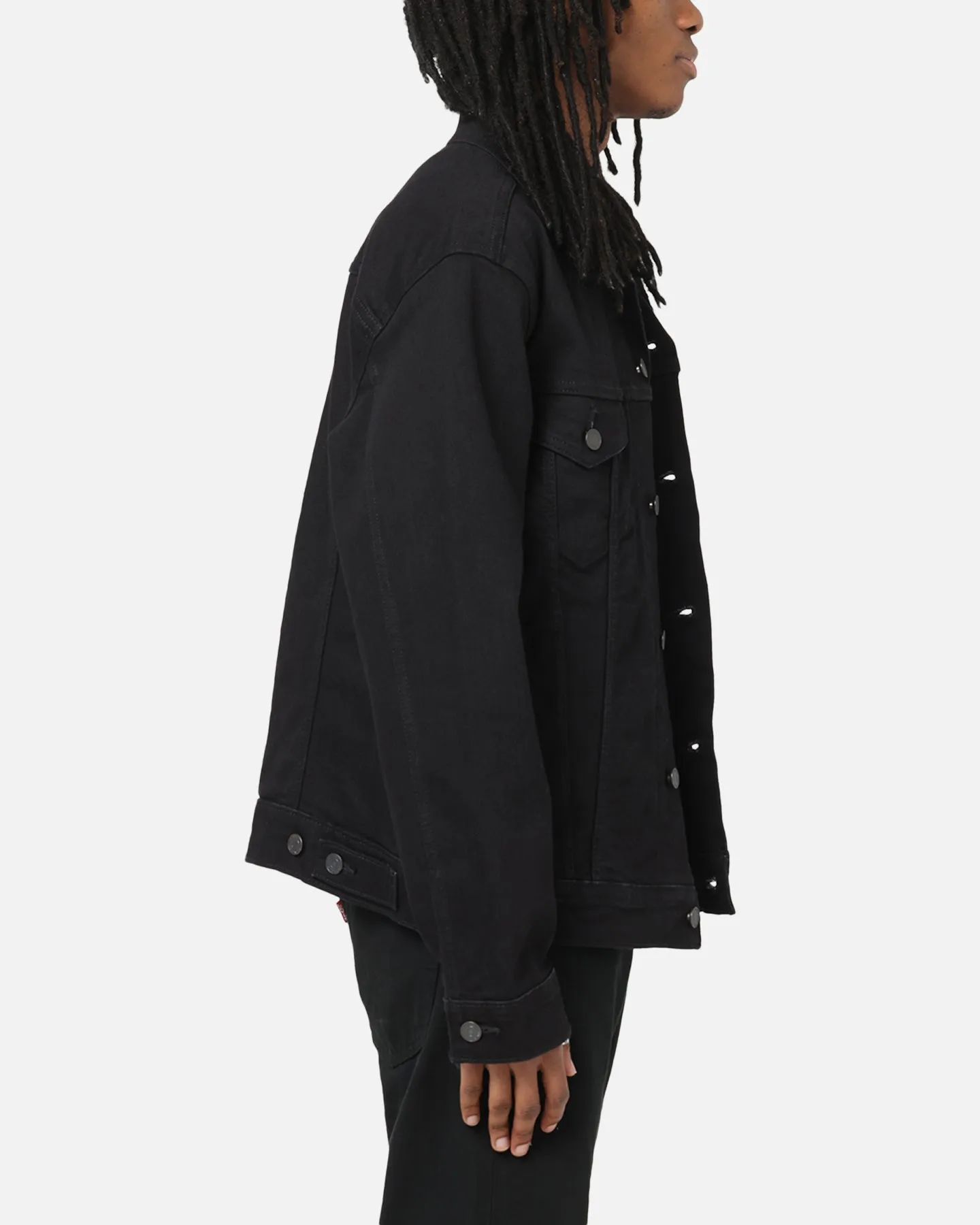 Courage Reveal Levi Strauss And Co Denim Trucker Jacket Black
