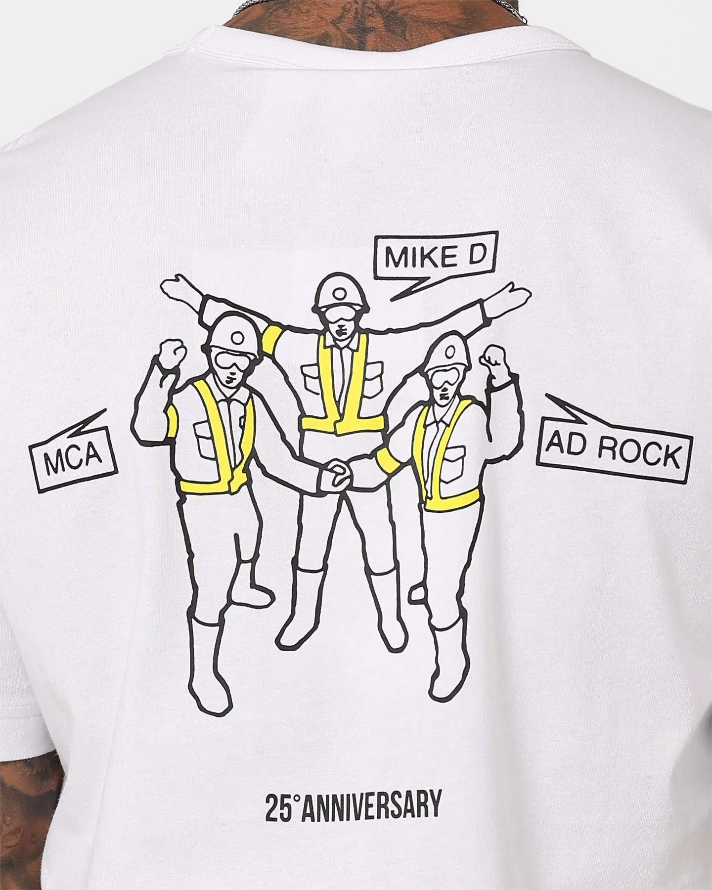 safe for skin Champion X Beastie Boys Intergalactic T-Shirt White