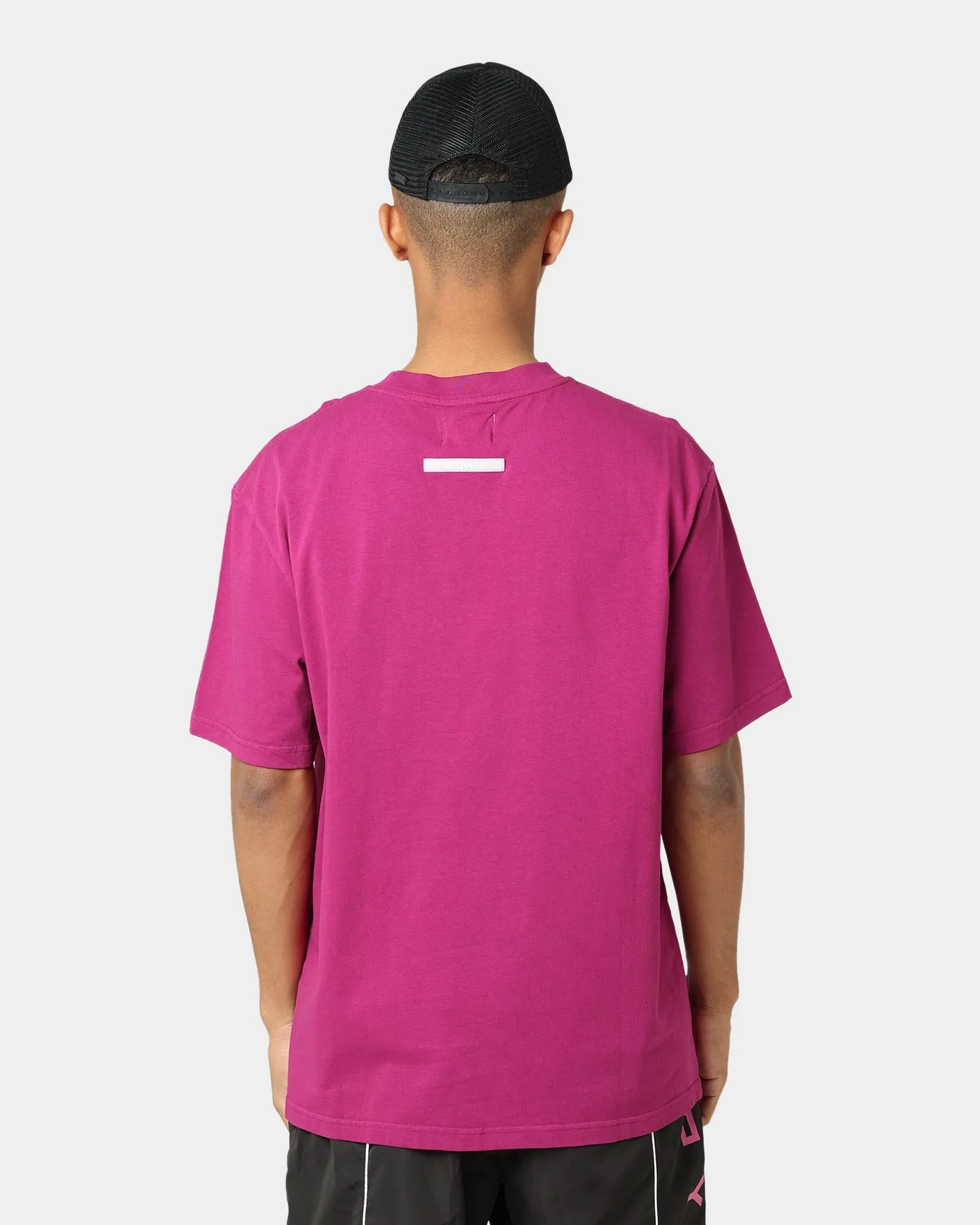 Athletic and Cool Pyra Antic Logo T-Shirt Magenta
