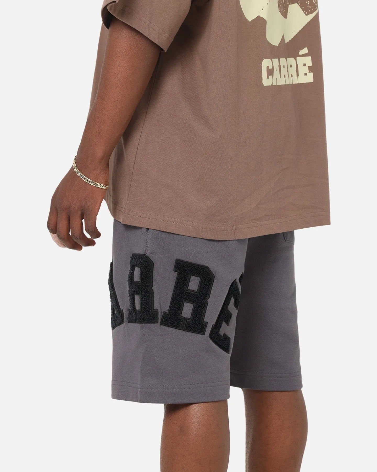 Carre C-Class Sweat Shorts Black Wash Office Attire Flexible Waistband