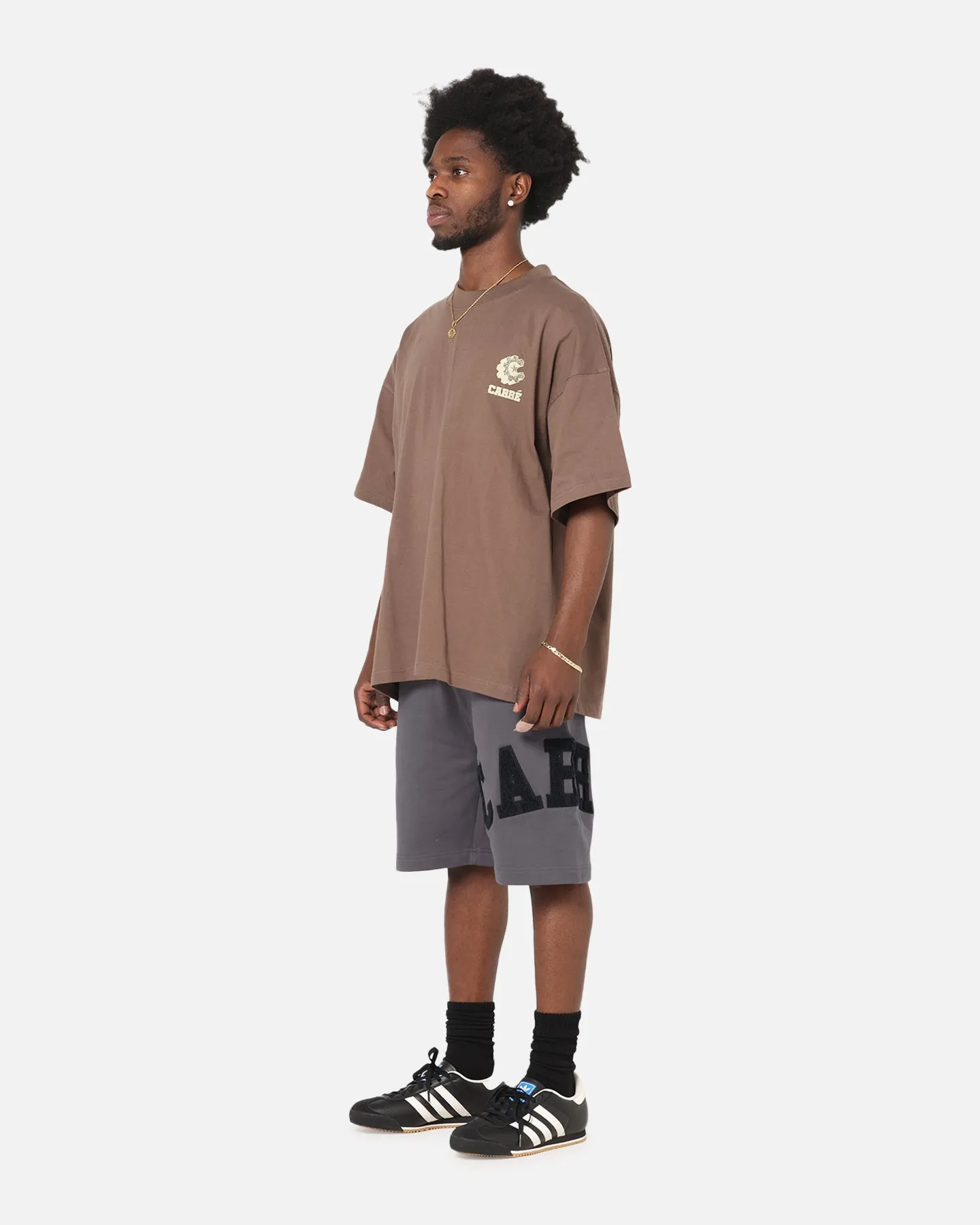 Carre C-Class Sweat Shorts Black Wash Eco Friendly Dye
