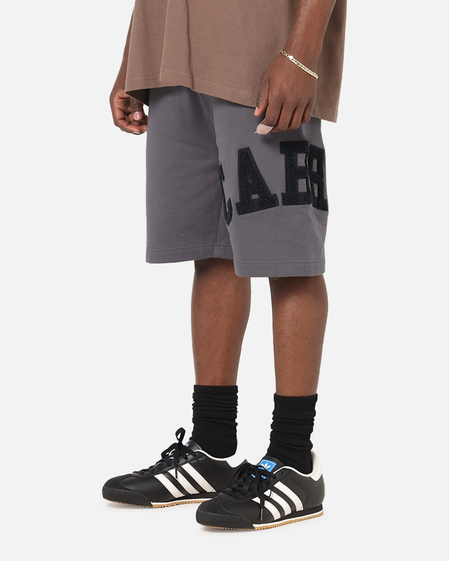 UV protection layer Carre C-Class Sweat Shorts Black Wash