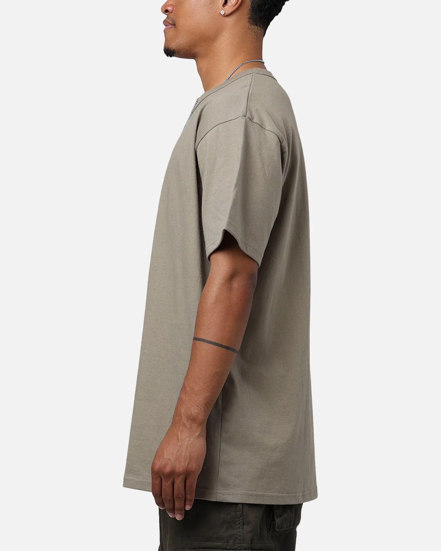 Daniel Patrick Surplus Base Layer T-Shirt Olive Durable Stitching
