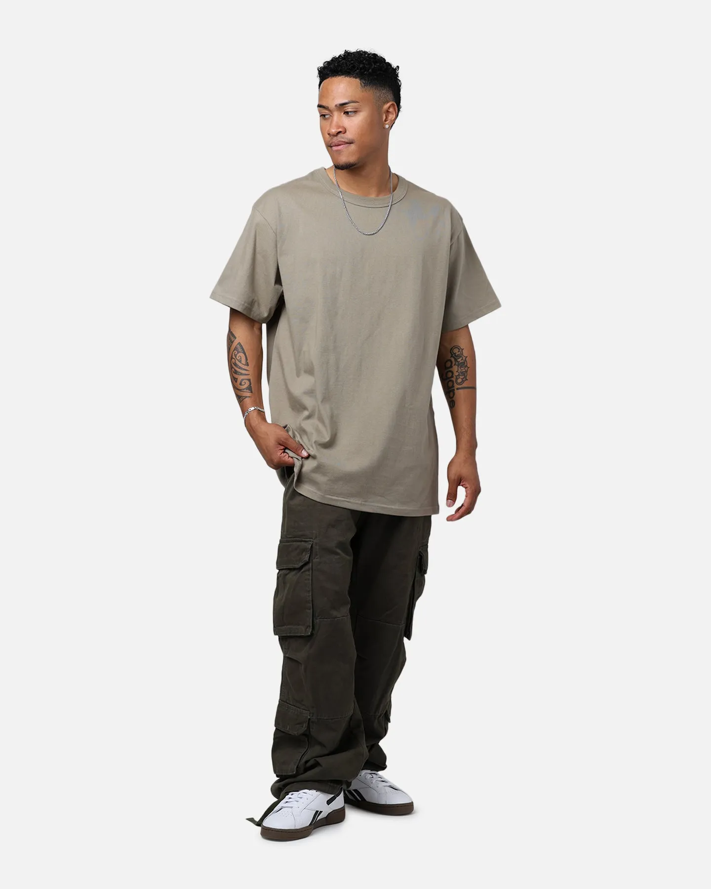 Fresh Comfort Style Daniel Patrick Surplus Base Layer T-Shirt Olive
