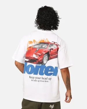 Loiter Collision T-Shirt White Eco friendly materials Stylish and Fun