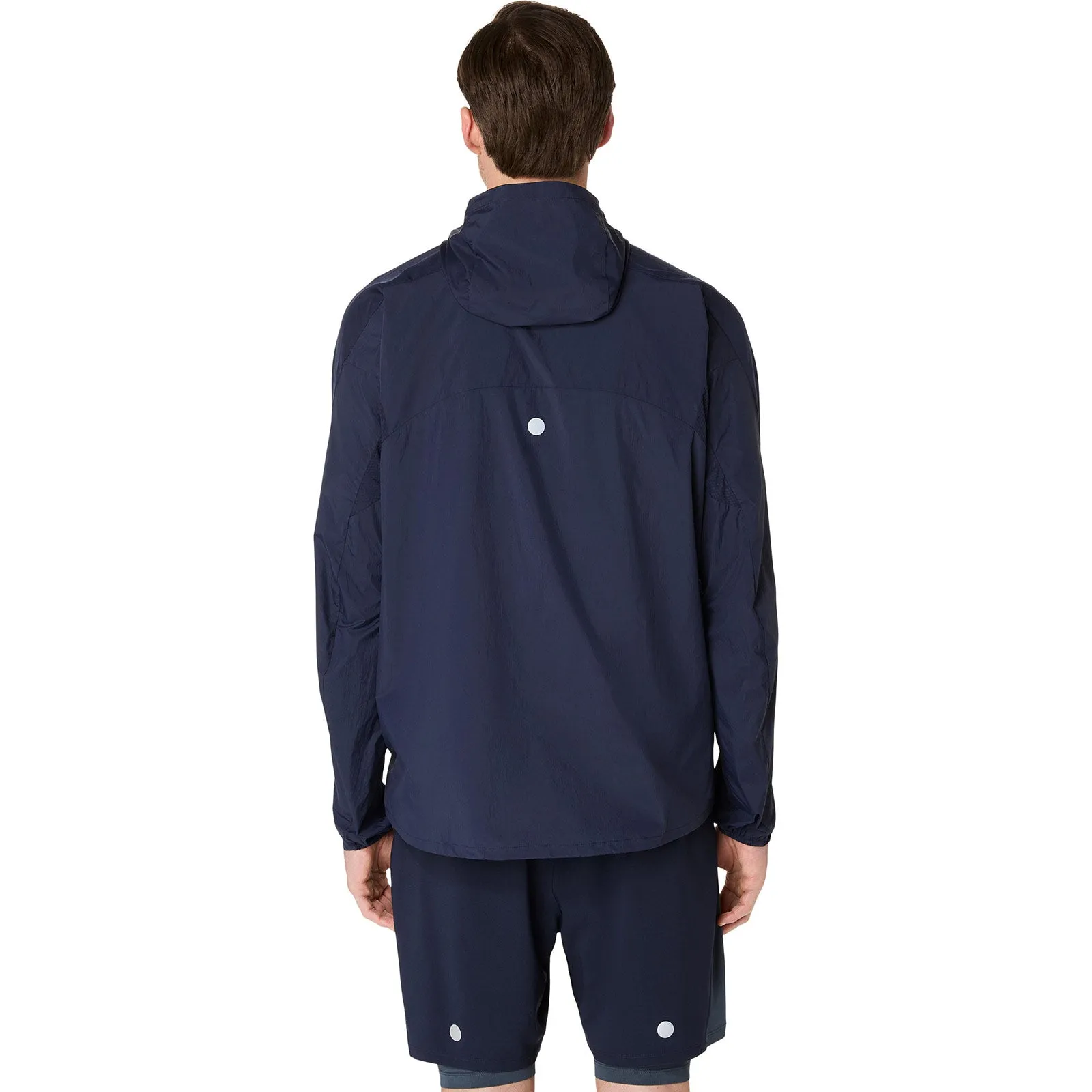 Cool Climate Fast Layering Asics Road Packable Mens Jacket