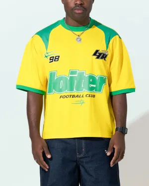 Loiter Tournament Jersey Yellow/Green Fashionable Option