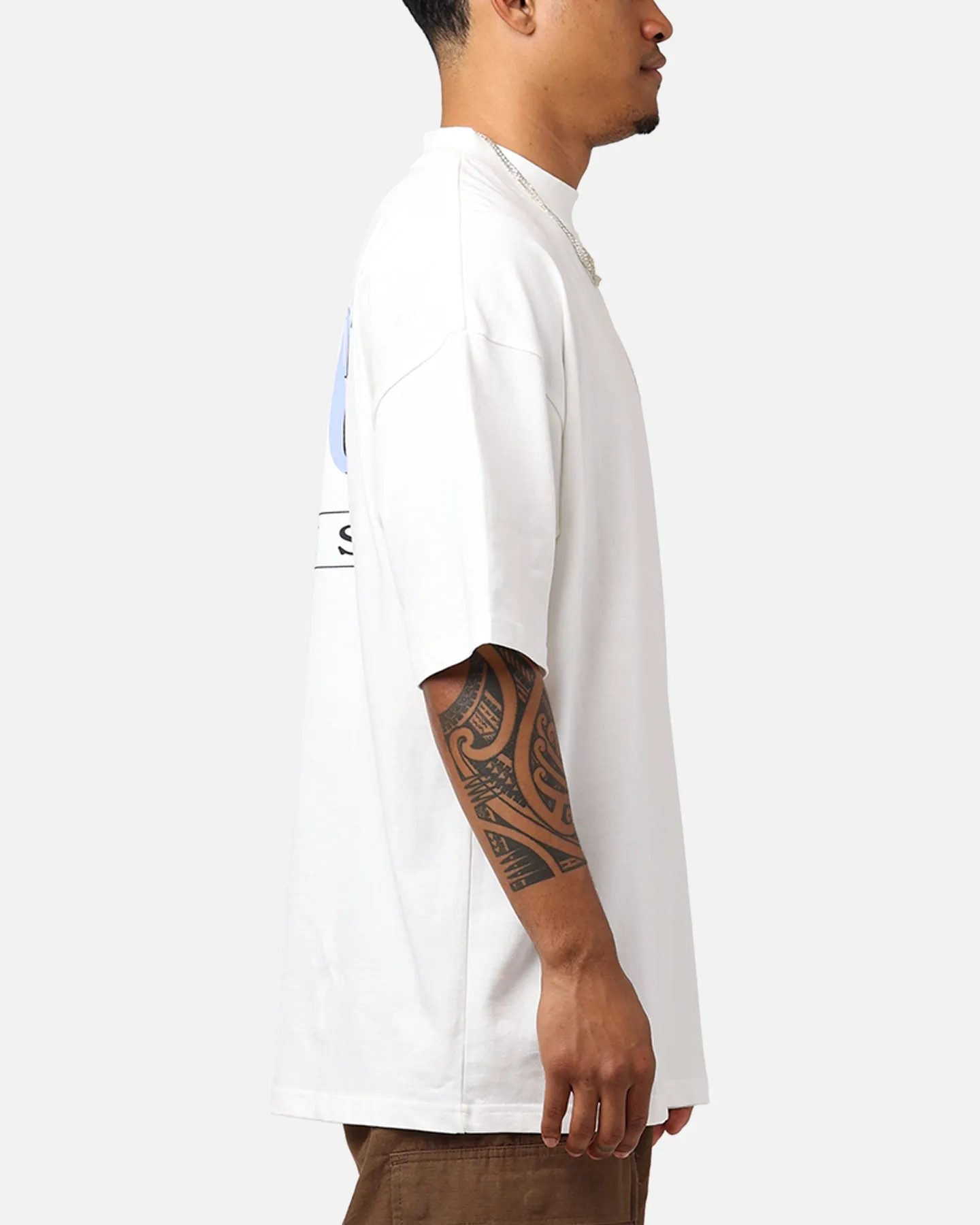 AntiStaticLining Comfort Apparel Carr?? Deli Oversized T-Shirt Off White