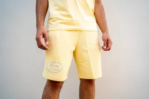 EasyCareMaterial Lacoste Stretch Shorts (Yellow)
