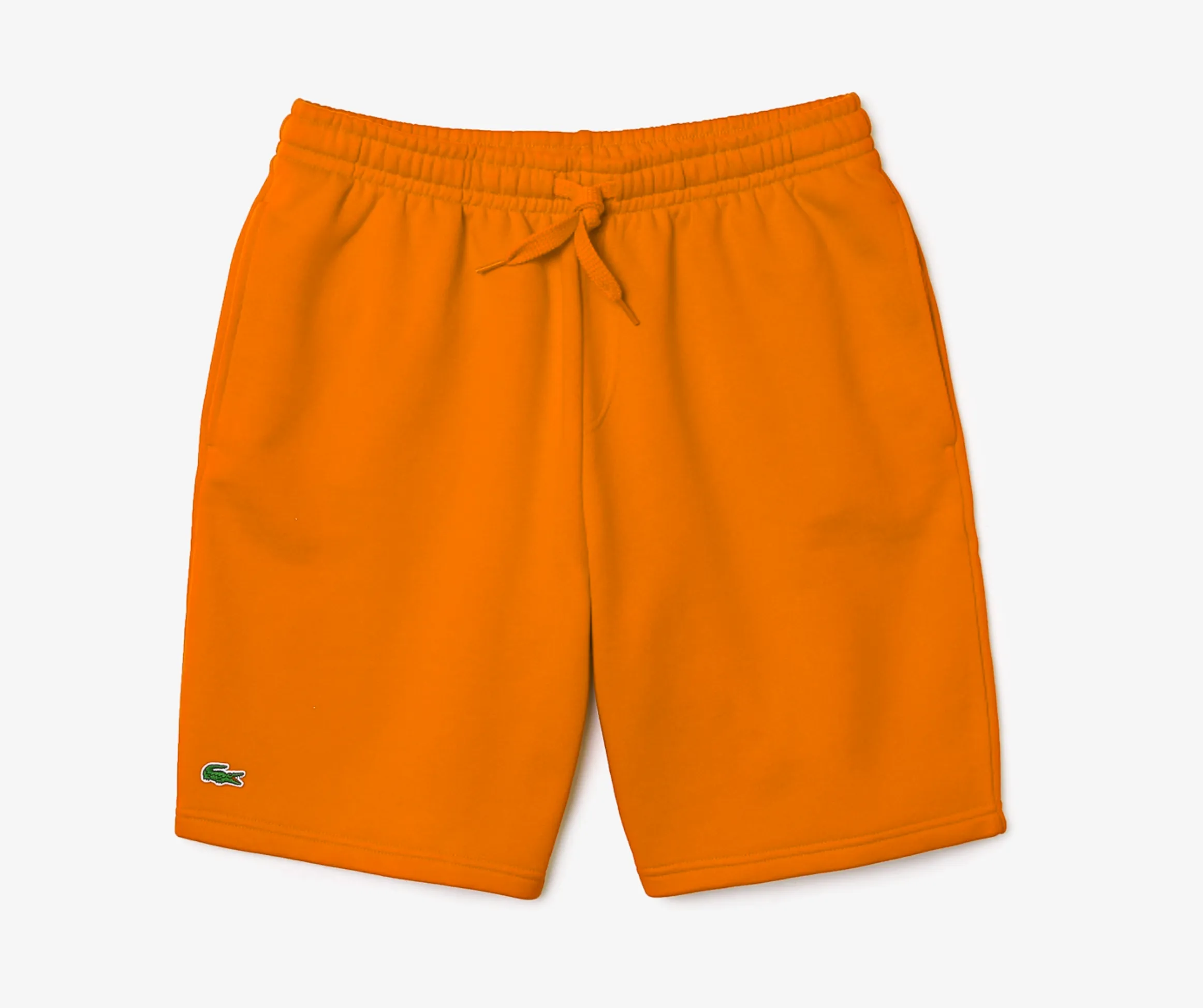 Lacoste SPORT Tennis Fleece Shorts (ORANGE) Icon Fit