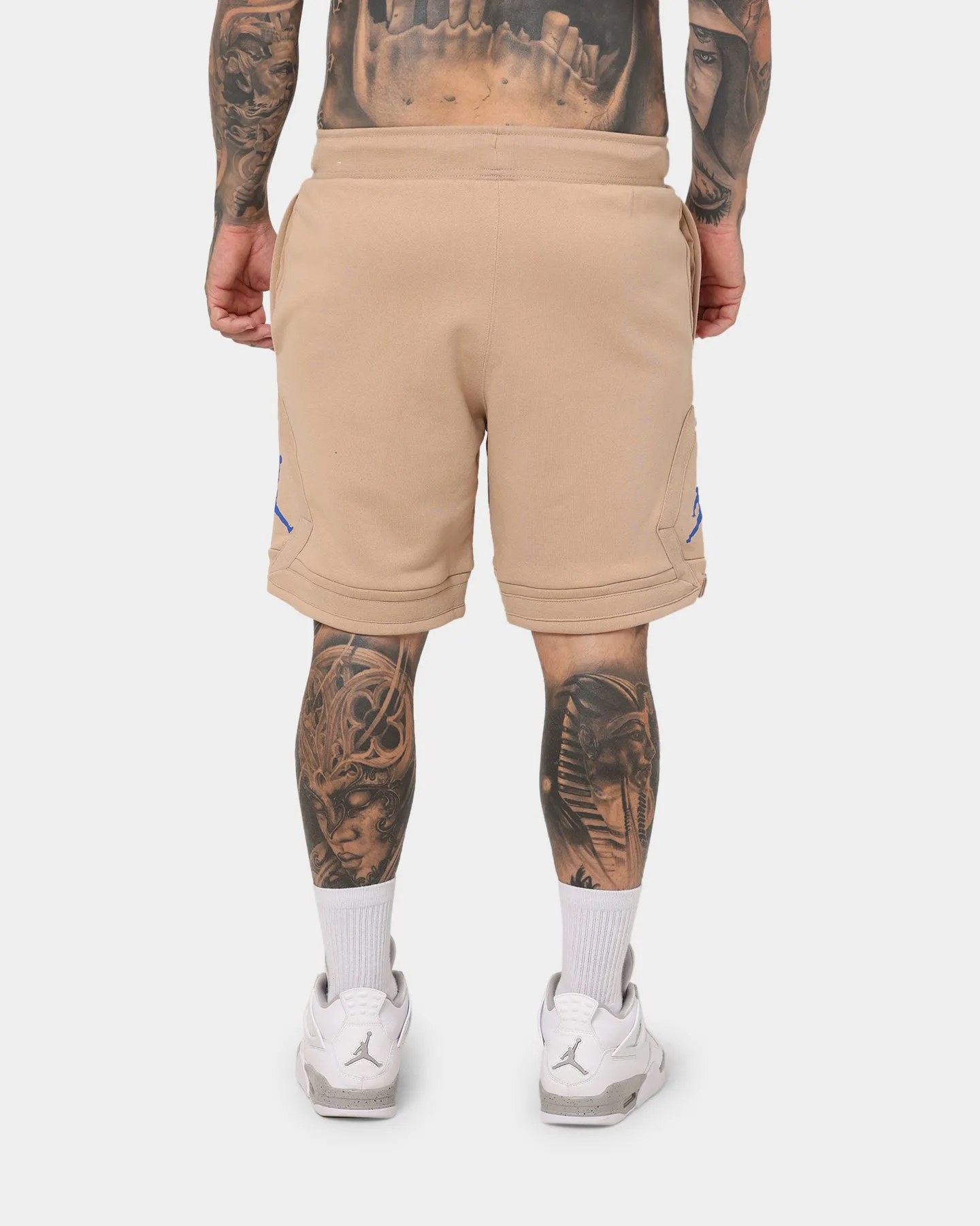 SoftInnerLining Jordan Essential Fleece Diamond Shorts Hemp