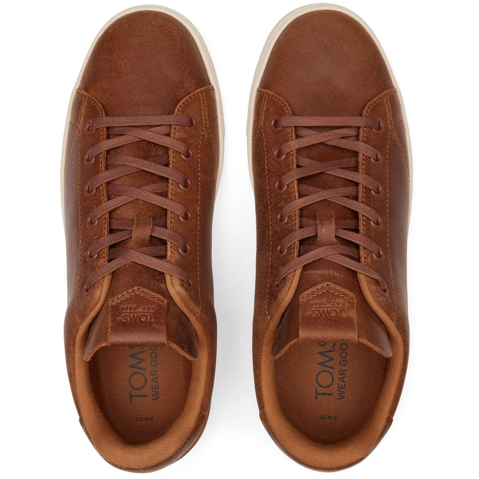 TOMS Mens TRVL LITE 2.0 Trainers Tan Block Walk Early Jog