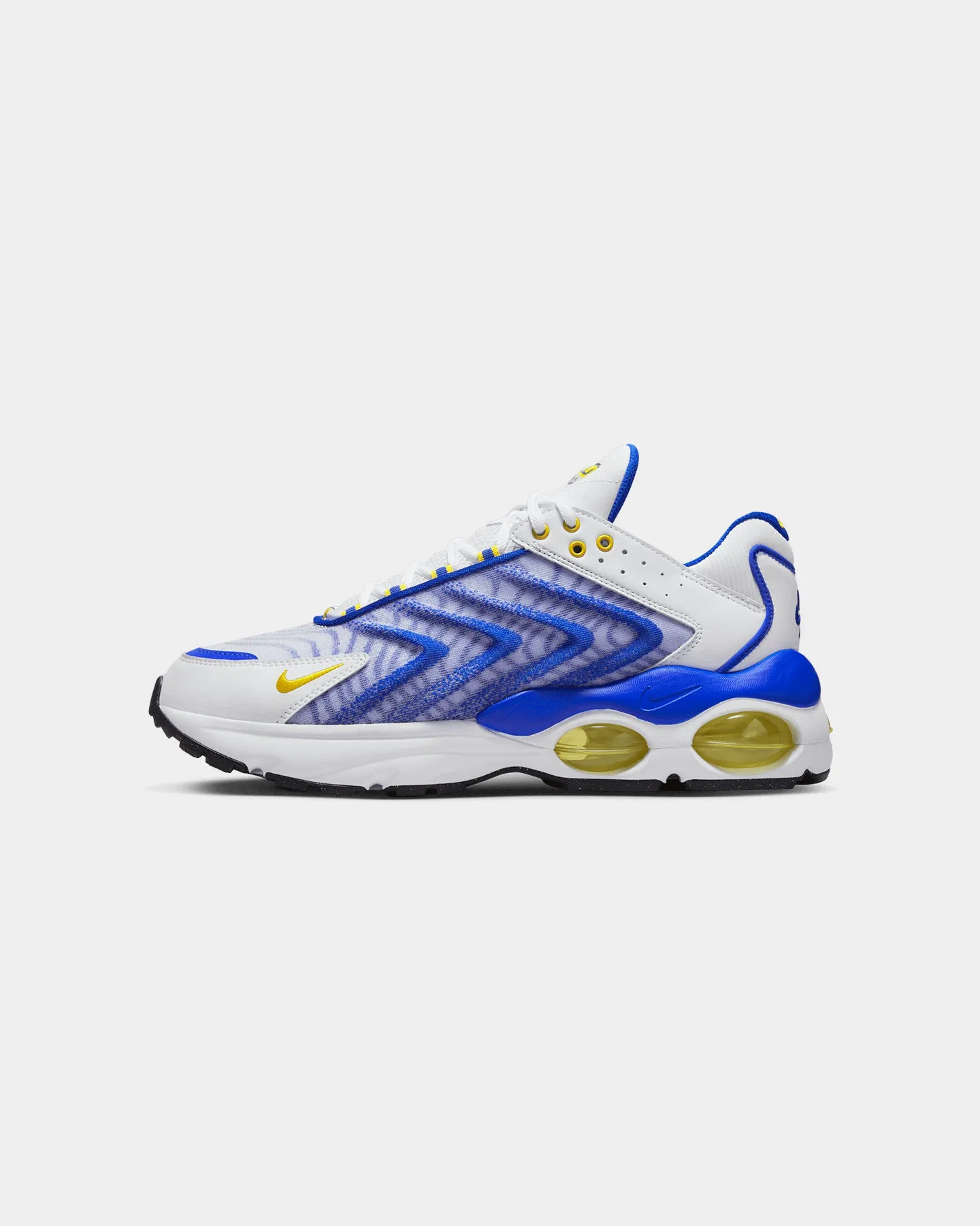 Breathable Nike Air Max TW White/Speed Yellow-Racer Blue-Black