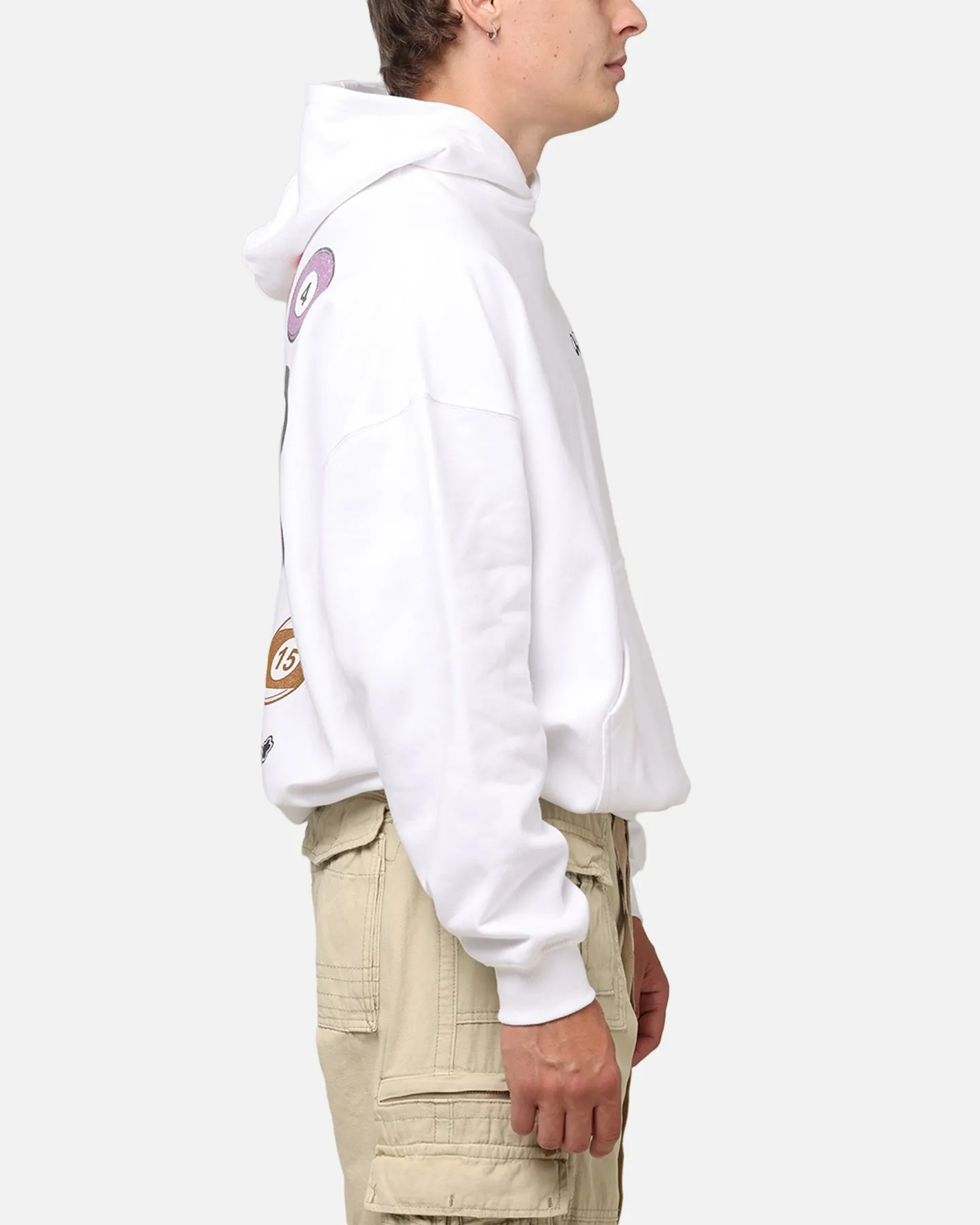 Carre Break Hoodie White Gift worthy Errand Ready