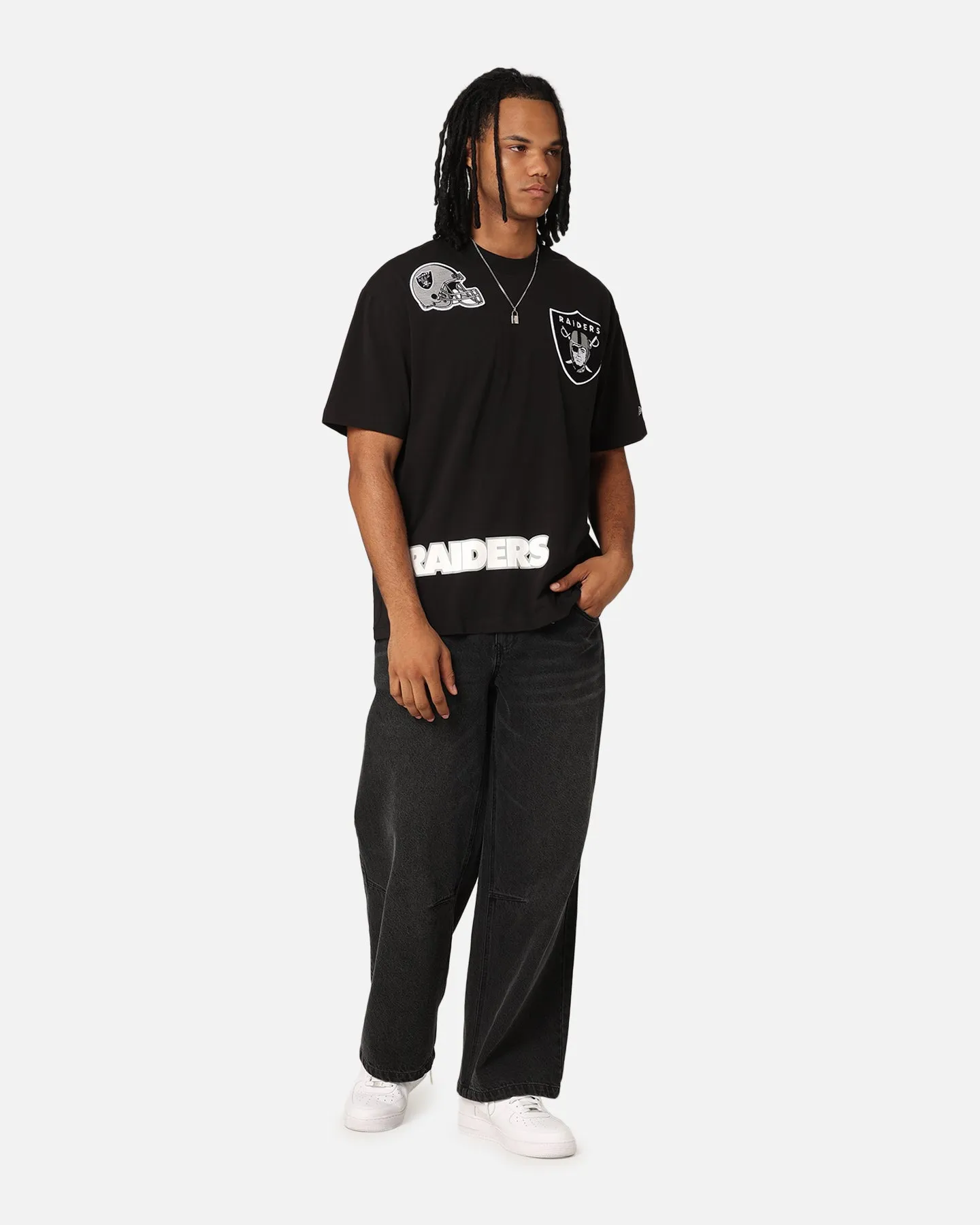 Everyday Wearable Cool and Relaxed New Era Las Vegas Raiders T-Shirt Black