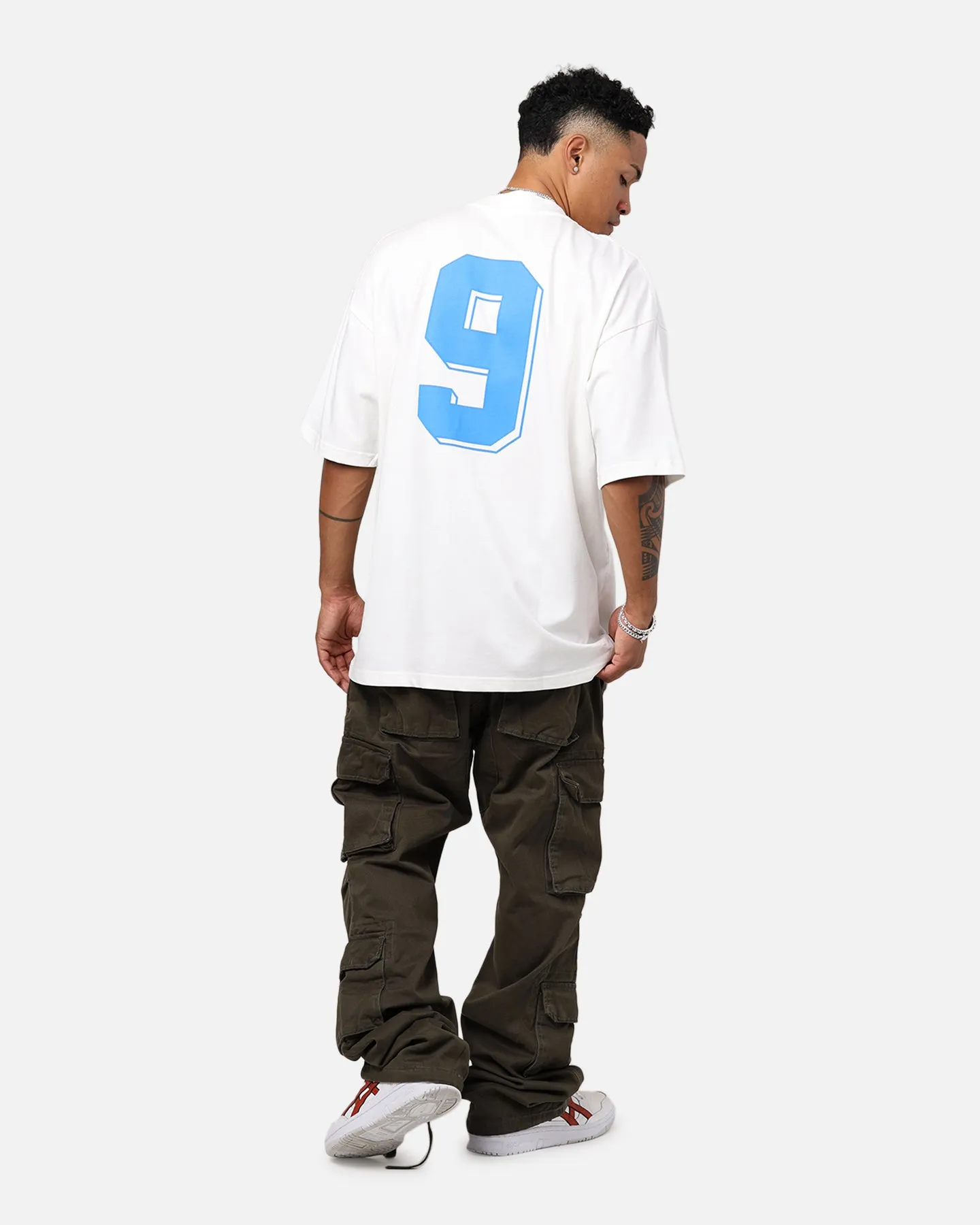 Everyday Wearable Carre Rosebowl Academy Mock T-Shirt Off White