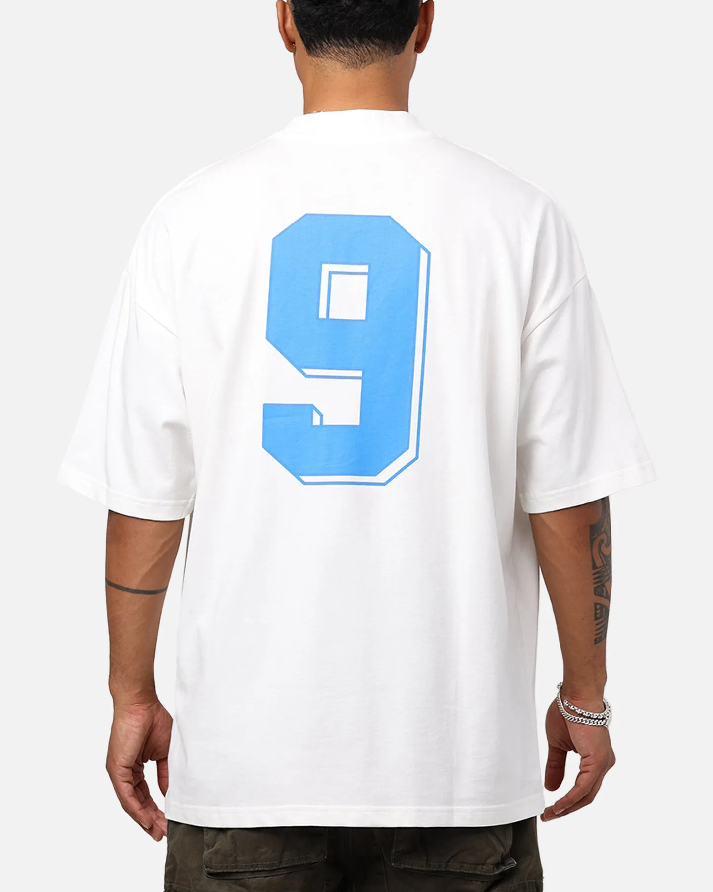 Carre Rosebowl Academy Mock T-Shirt Off White City Smart Look