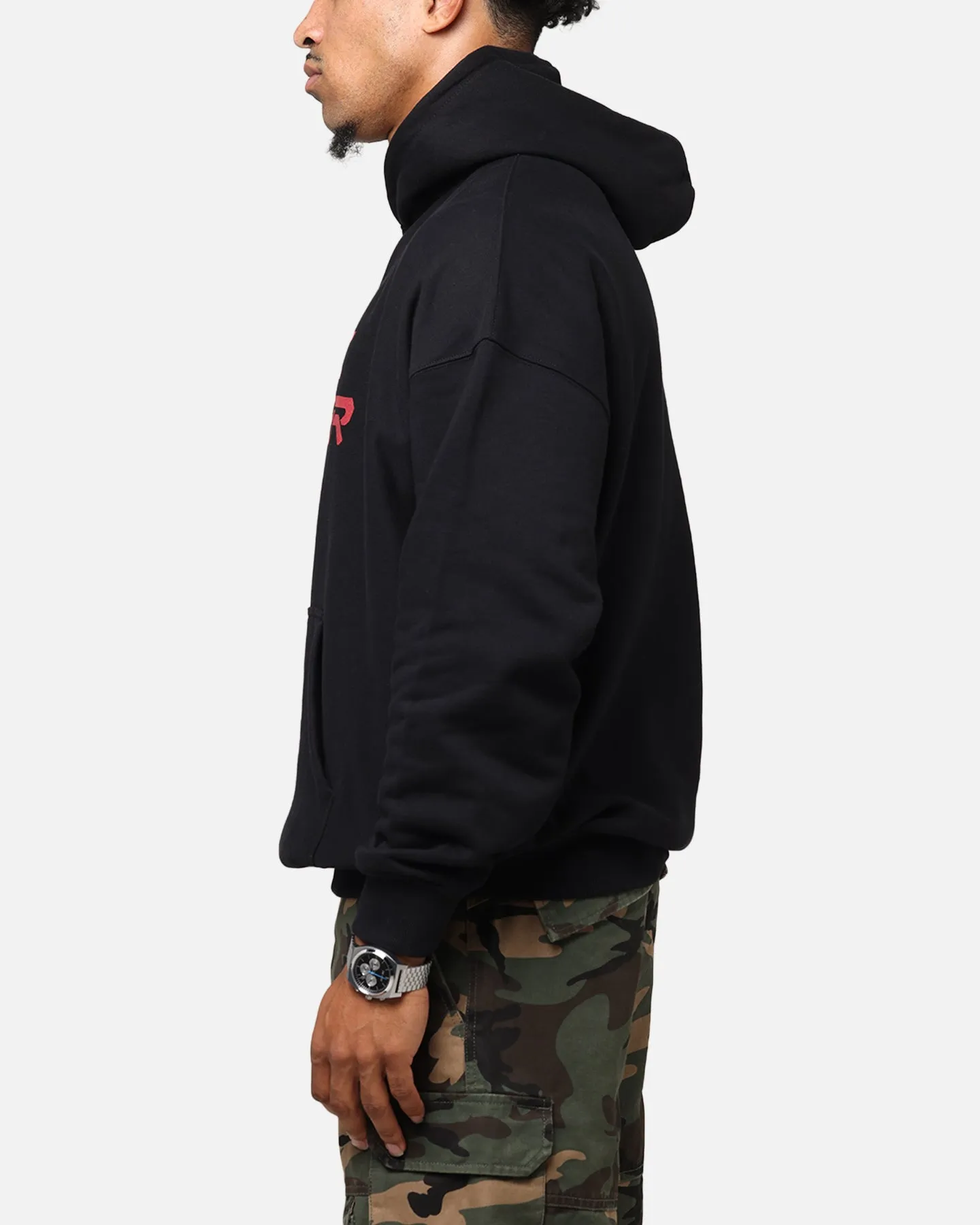 The Anti Order Tori Boxy Hoodie Black/Red Unique Design
