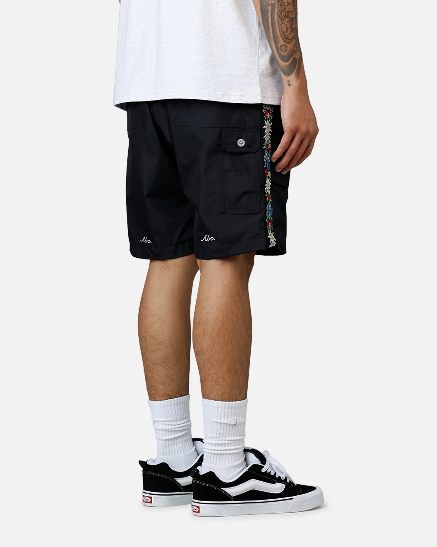 ABC Taffeta Spring Shorts Black adventure apparel