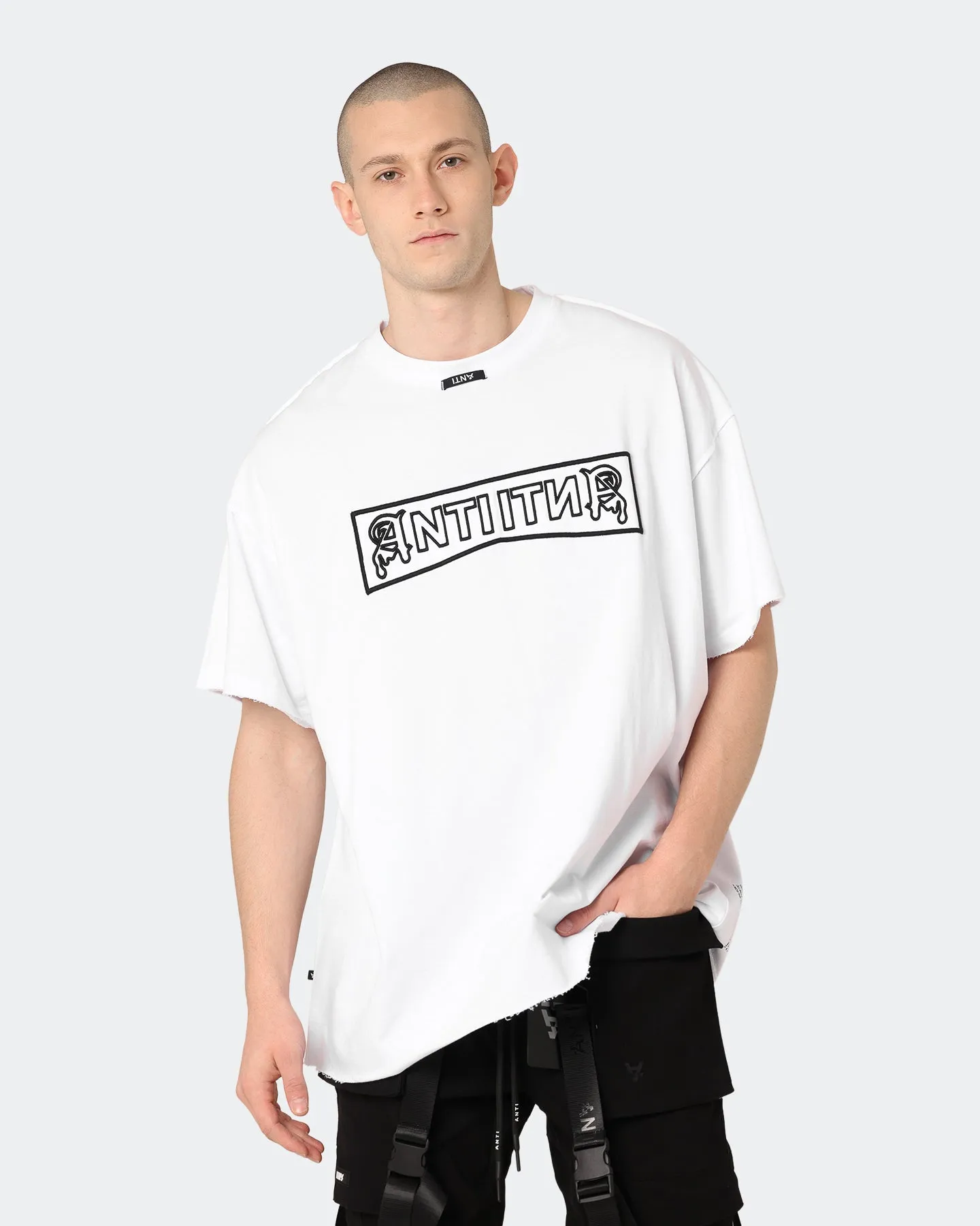 Smooth Seam Technology The Anti Order Glasnost T-Shirt White
