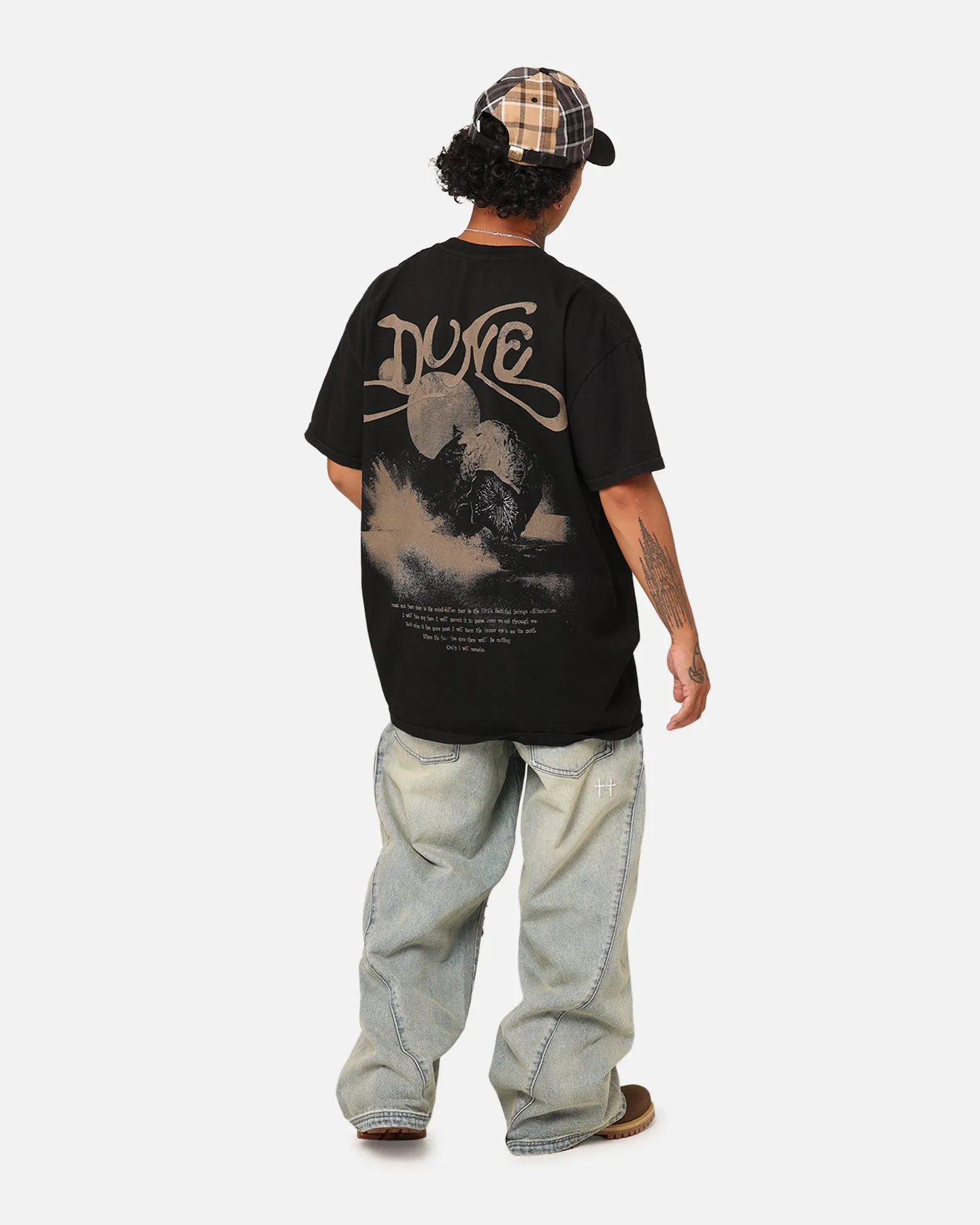 Goat Crew X Dune Paul Atreides Heavyweight T-Shirt Black Stain Resistant Weekend Smart