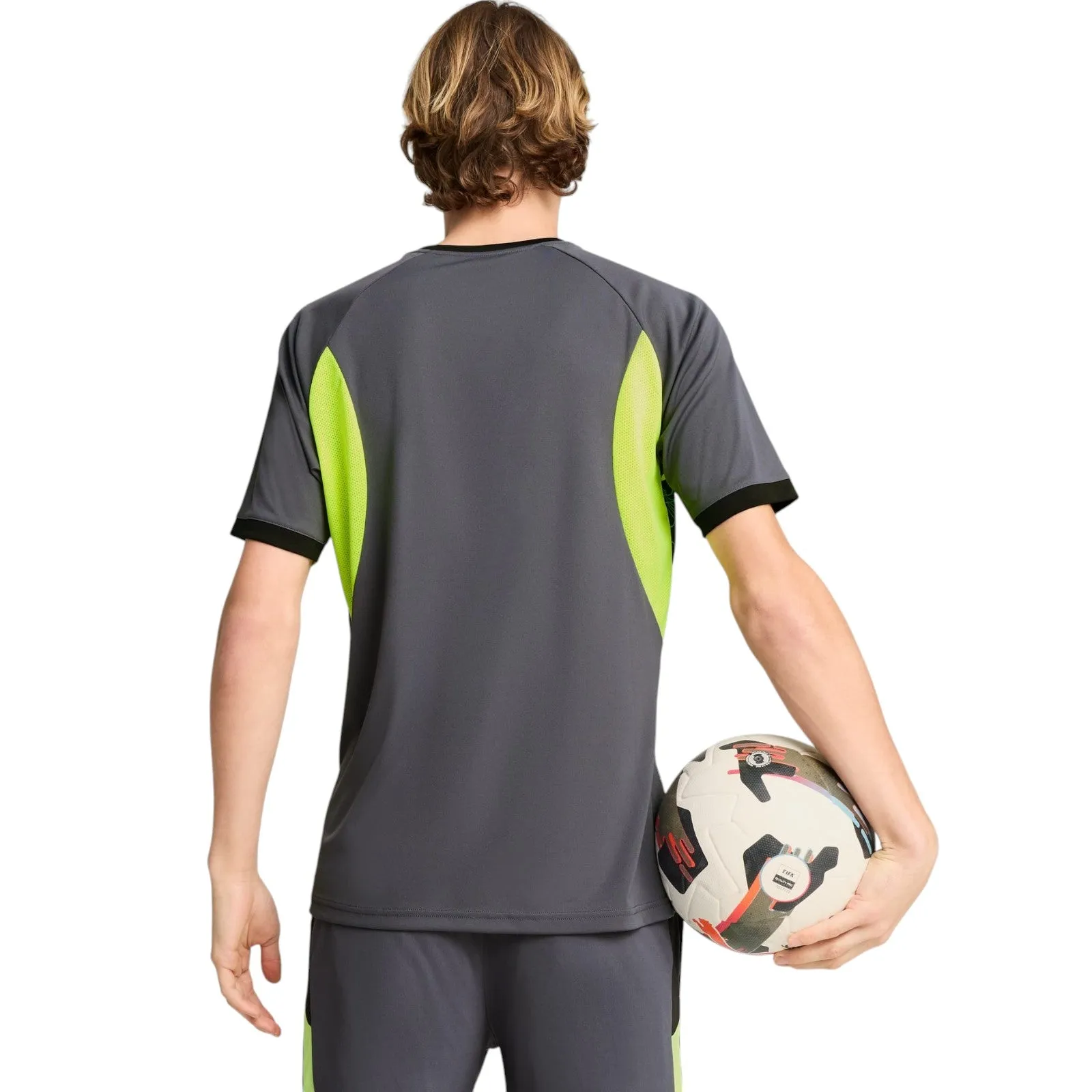 WaterResistant Coating Park Day Puma IndividualLIGA Mens Graphic Football Training Jersey