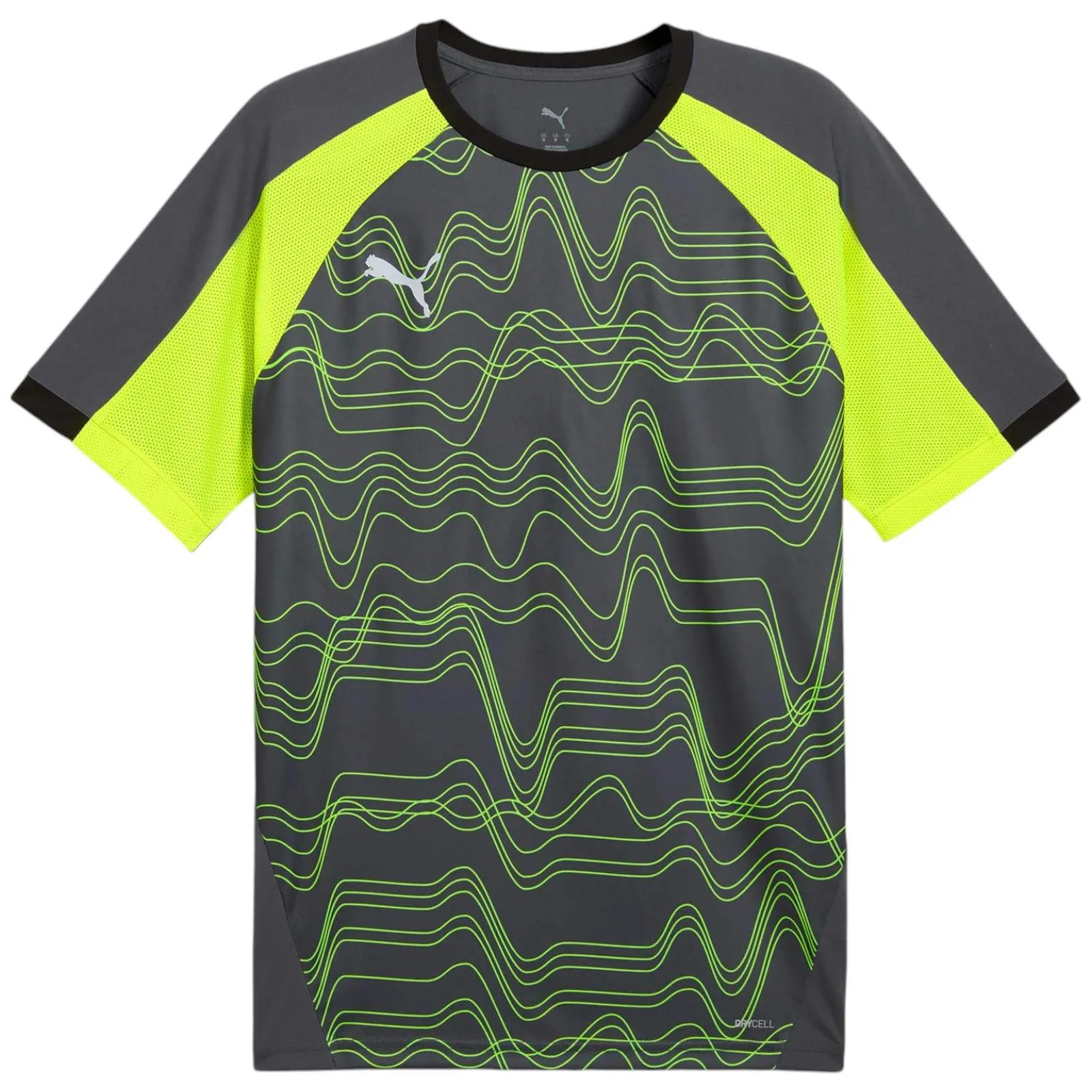 Puma IndividualLIGA Mens Graphic Football Training Jersey StainReleaseCoating Flexible Apparel