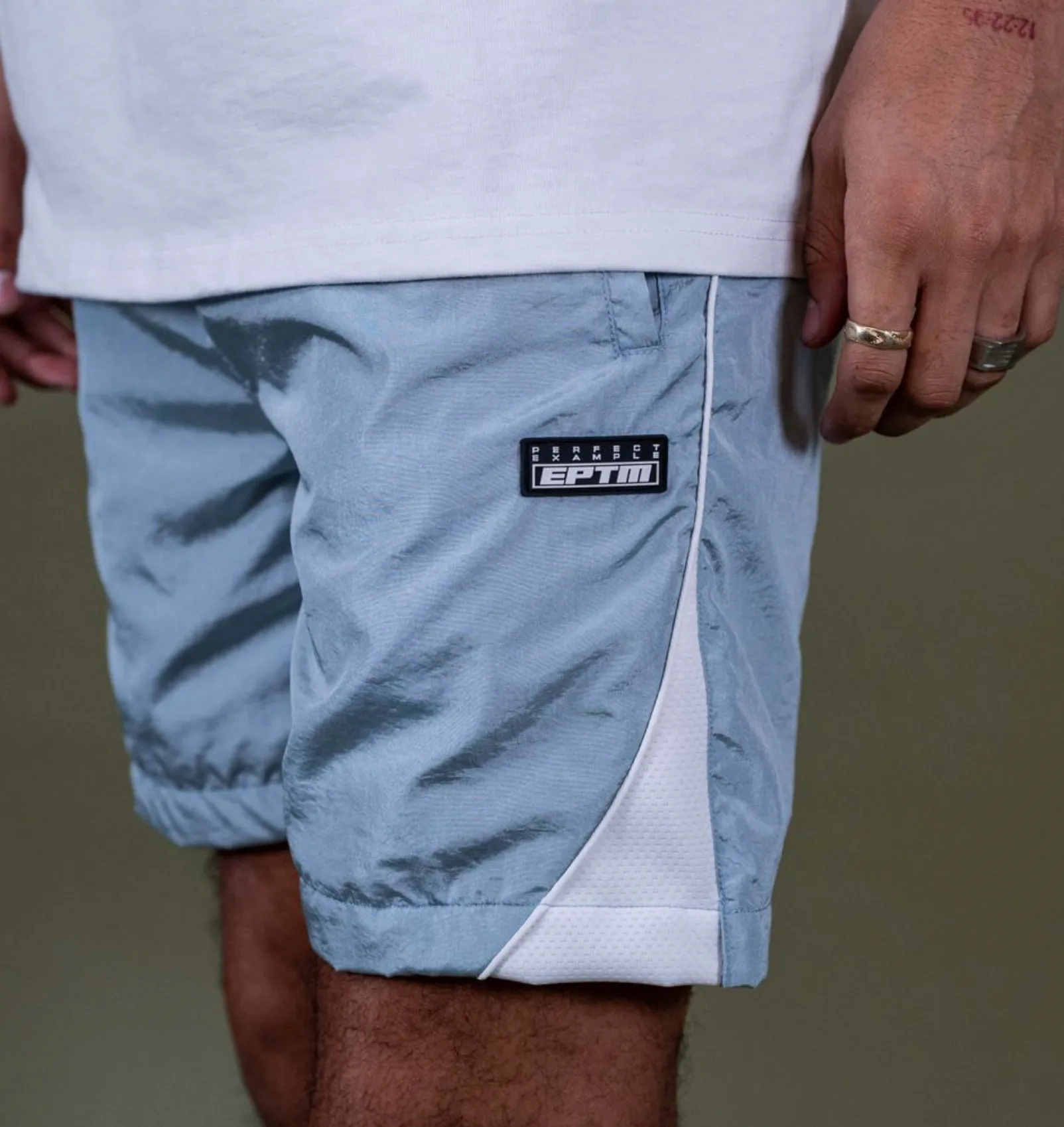 Graceful Design NonRestrictive Cut EPTM DERBY SHORTS (Sky Blue)