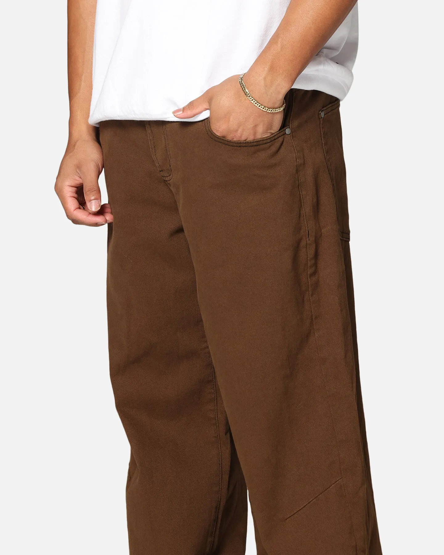 Fashionable Appeal Saint Morta Amplus Jeans Vintage Brown