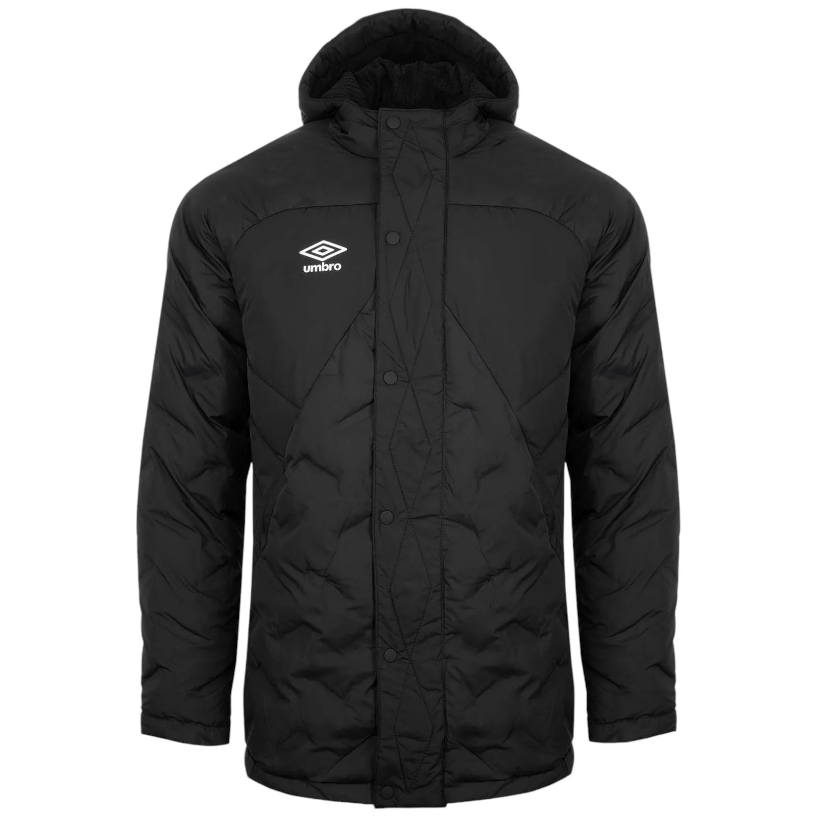 firefighters Calendar Umbro Insulated Padded Mens Full-Zip Hooded Jacket