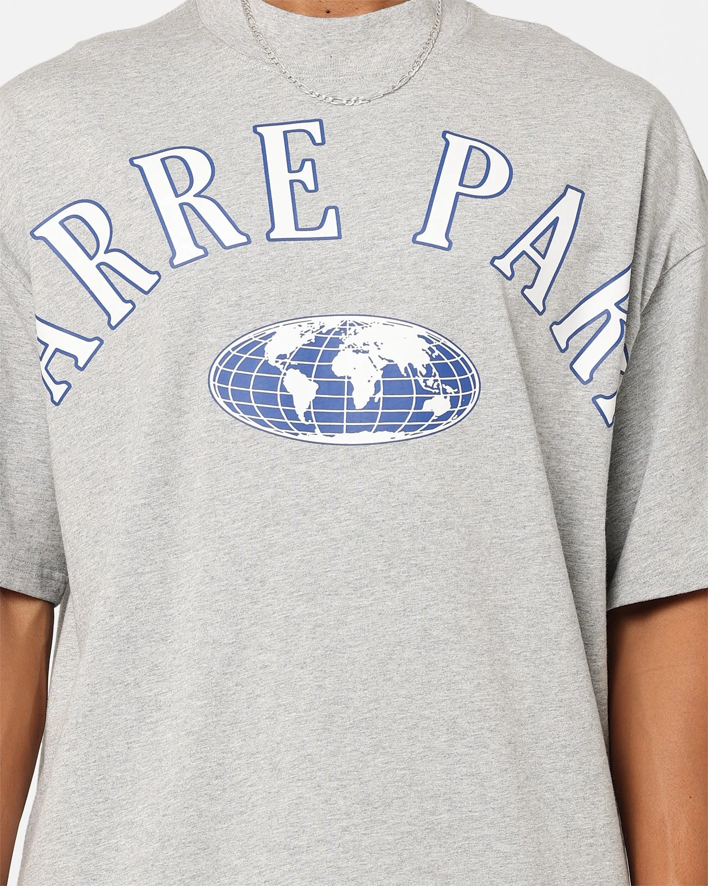 Office Wear Carre Worldwide Oversized T-Shirt Grey Marle