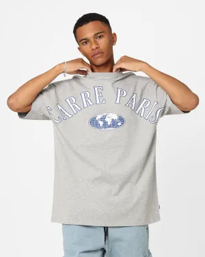 Carre Worldwide Oversized T-Shirt Grey Marle Cozy Layering Soft and Flexible