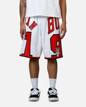 Dynamic Tension Control Mitchell & Ness Chicago Bulls Dennis Rodman Maxxed Out Shorts White/Red