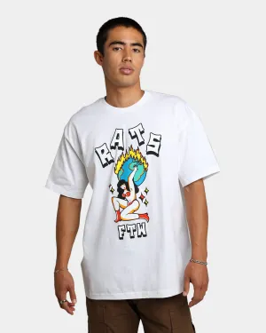 Rats Get Fat FTW T-Shirt White UltraSoftBrushedInterior