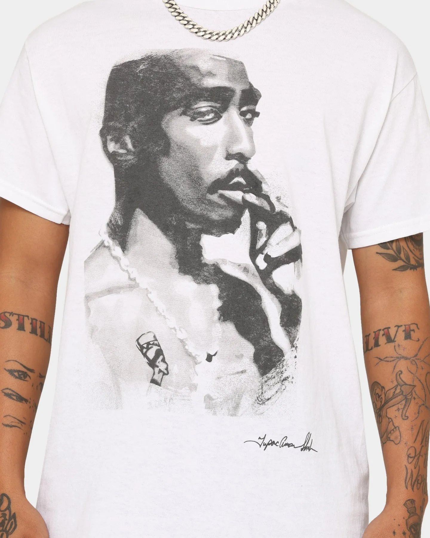 Trendy Kids clothing TUPAC Keep Ya Head Up T-Shirt White