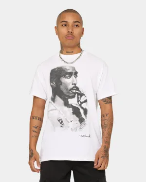 Seasonal Outfit Quick Comfort TUPAC Keep Ya Head Up T-Shirt White