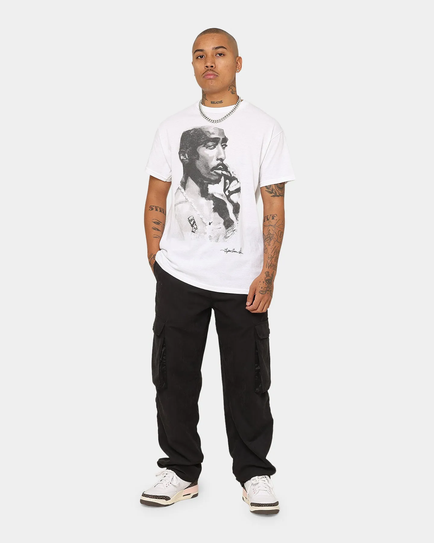 Practical Comfort TUPAC Keep Ya Head Up T-Shirt White