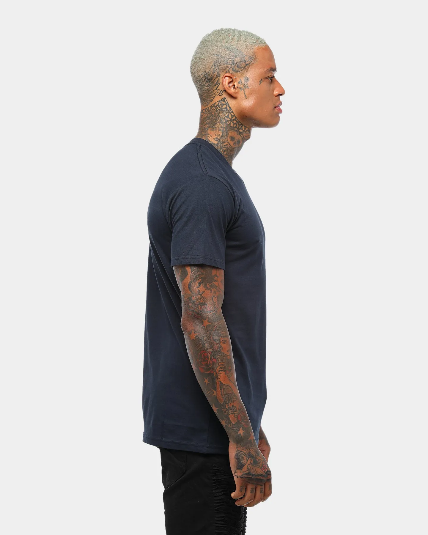 UltraLightweight Seasonal Staple AS Colour Plain Staple T-Shirt Navy