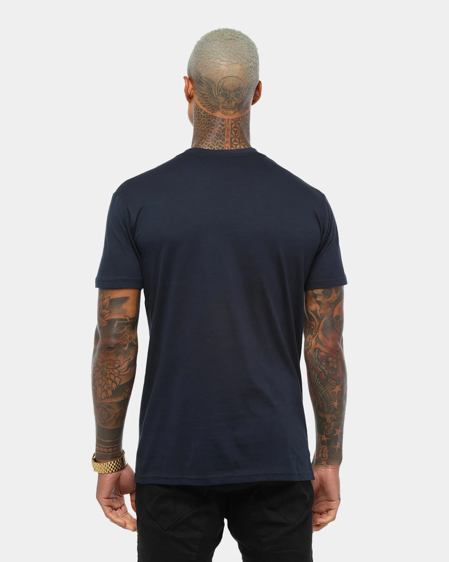 Easy-to-Style Top Seasonal Casual AS Colour Plain Staple T-Shirt Navy