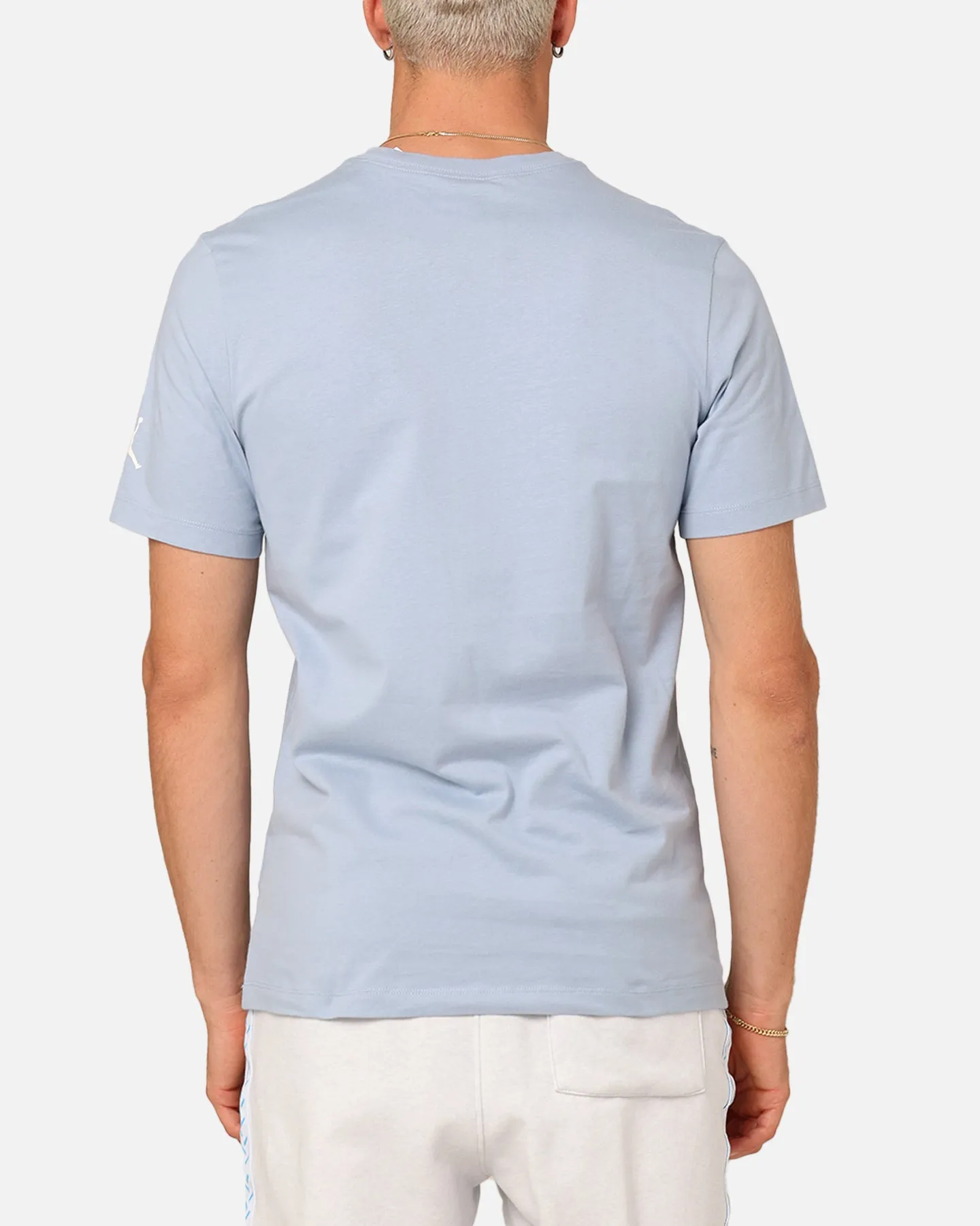 Street Comfort Style Jordan Flight MVP T-Shirt Blue Grey/Sail
