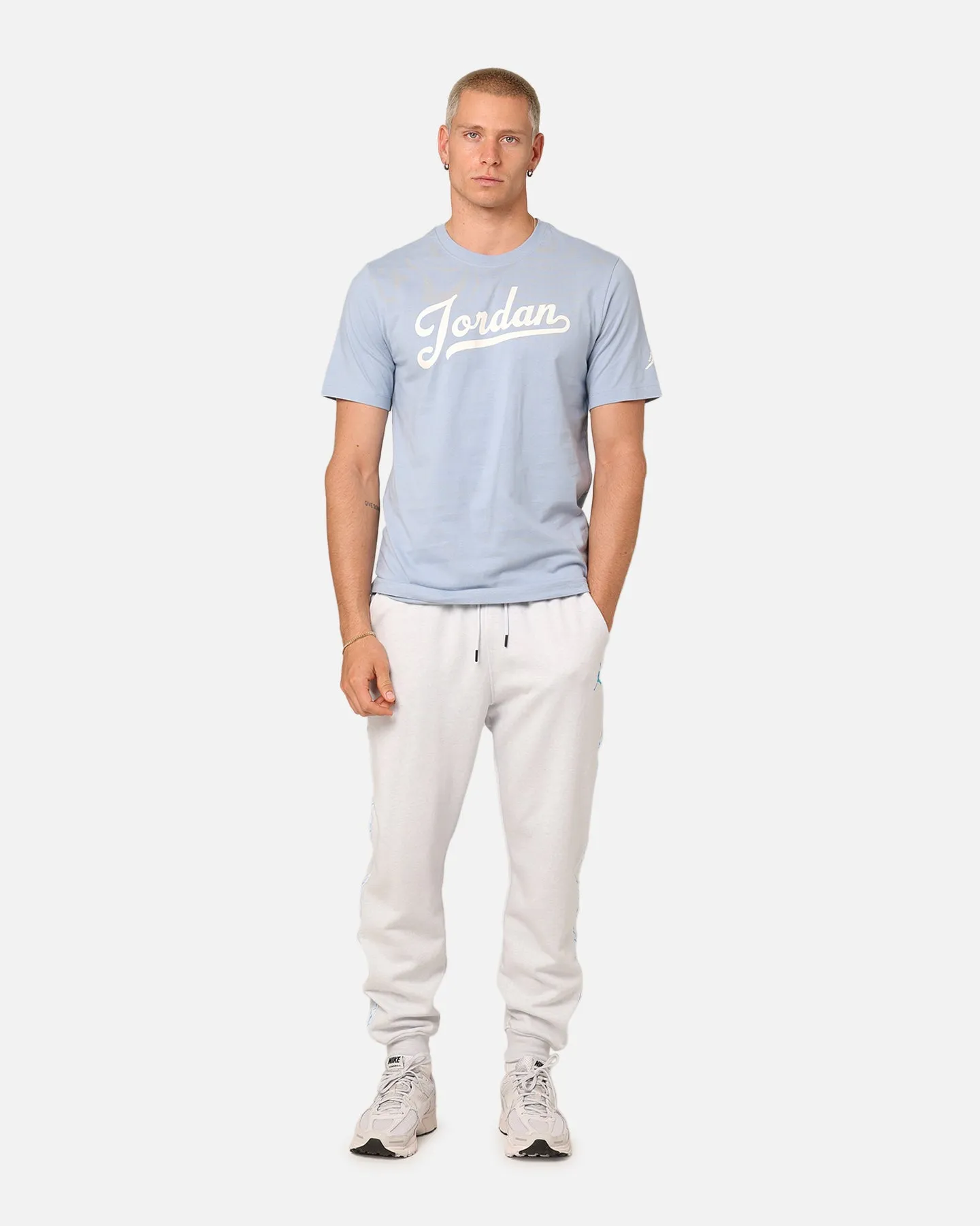 Jordan Flight MVP T-Shirt Blue Grey/Sail Stylish Day Wear