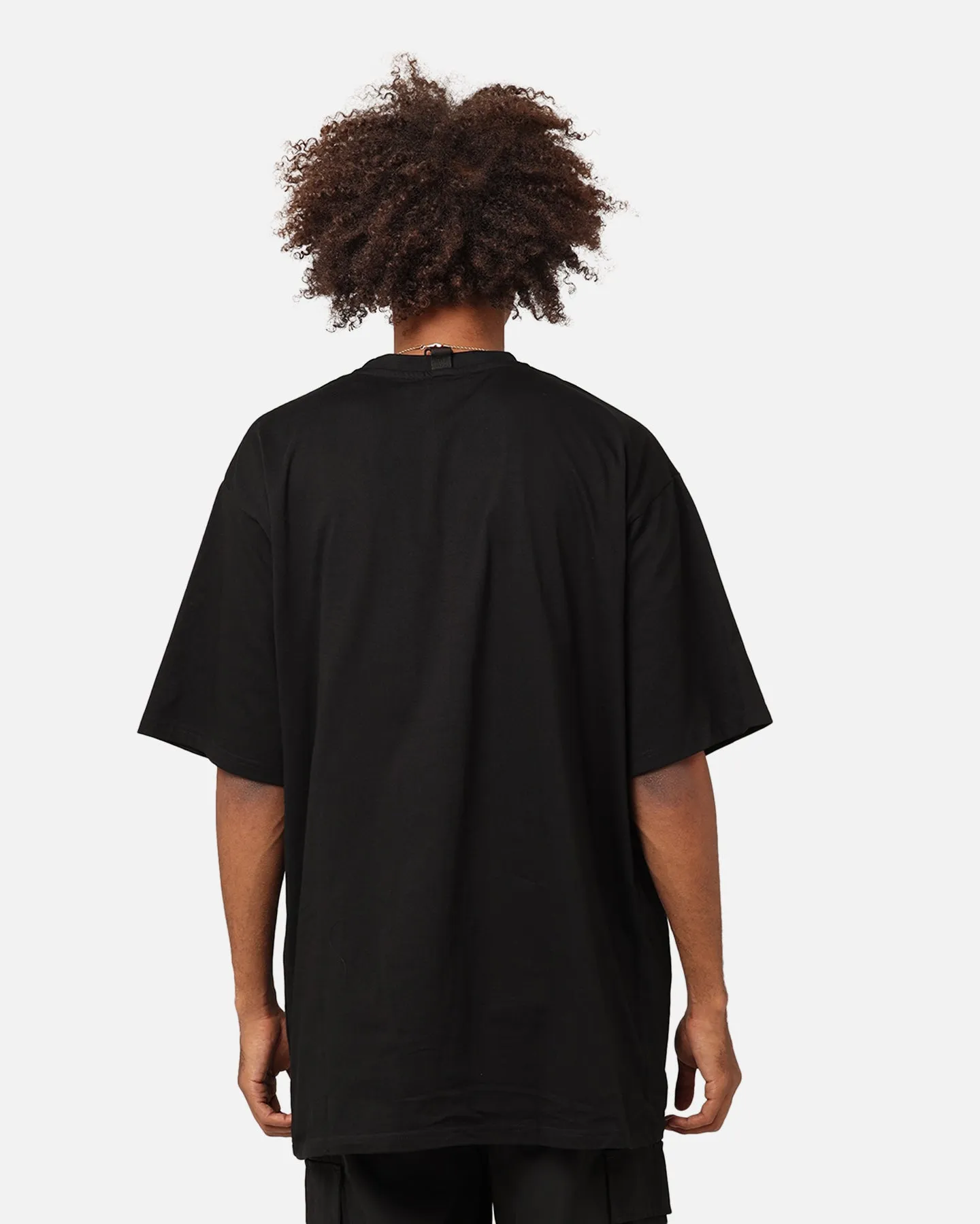 Outdoor Comfort Style Dxxmlife L-0 A Baggy Blank T-Shirt Black