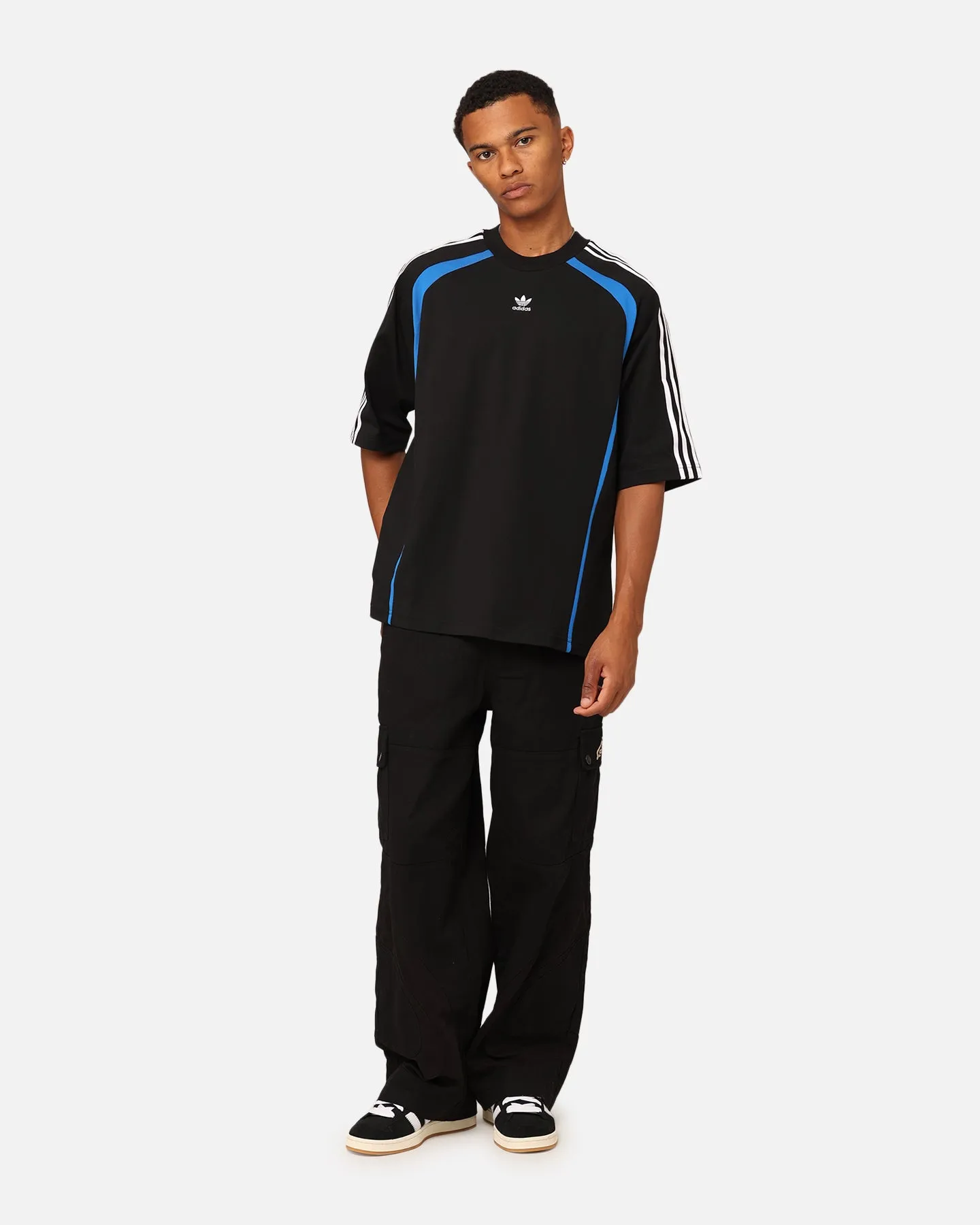 Adidas Oversized T-Shirt Black Yoga flexibility