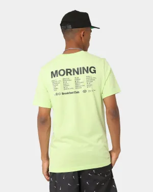 Jordan Dri-FIT Sport Breakfast Club Graphic T-Shirt Light Liquid Lime Chic Fashion