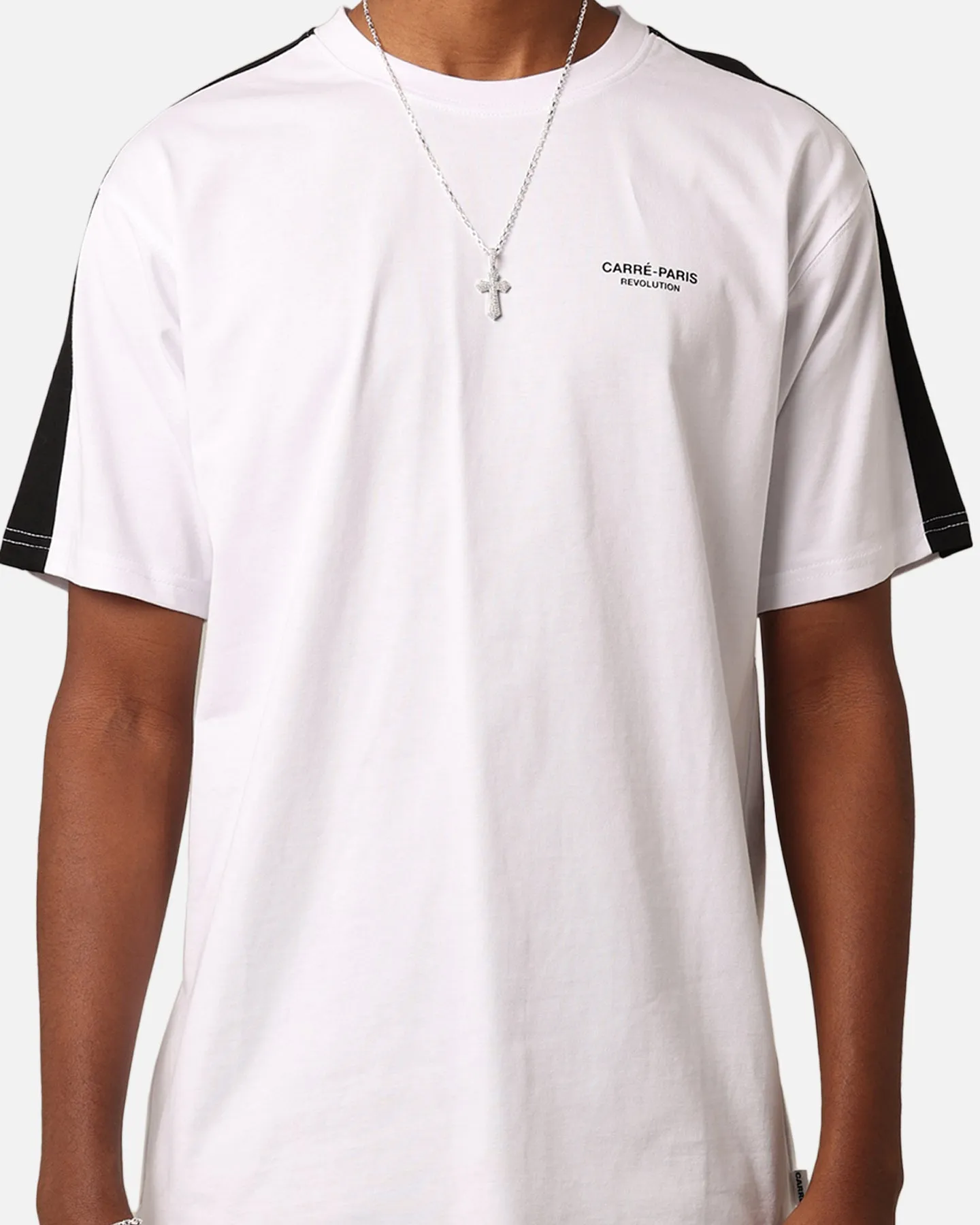 Carre Most High T-Shirt White/Black Beachwear Work efficiency
