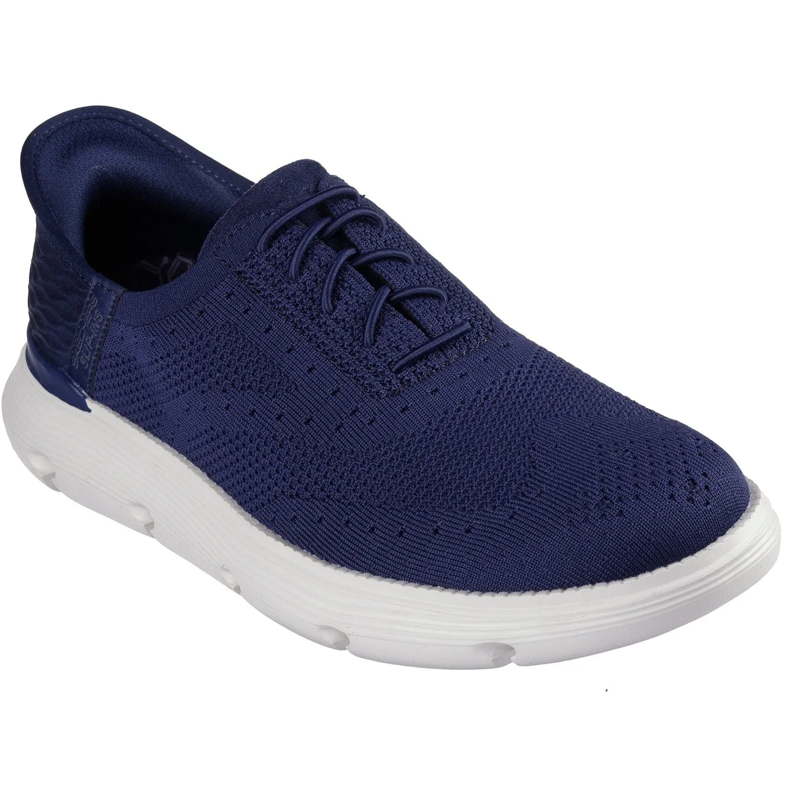 Adjustable Straps Reinforced toe Skechers Mens Garza Palma Trainer Navy