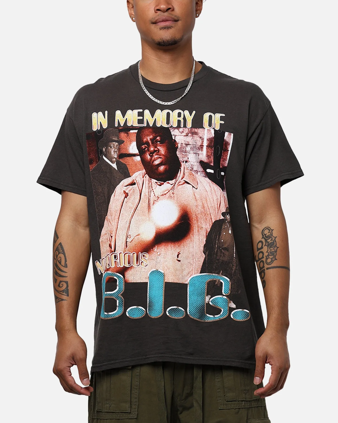 Merch Traffic Notorious BIG T-Shirt Black funky