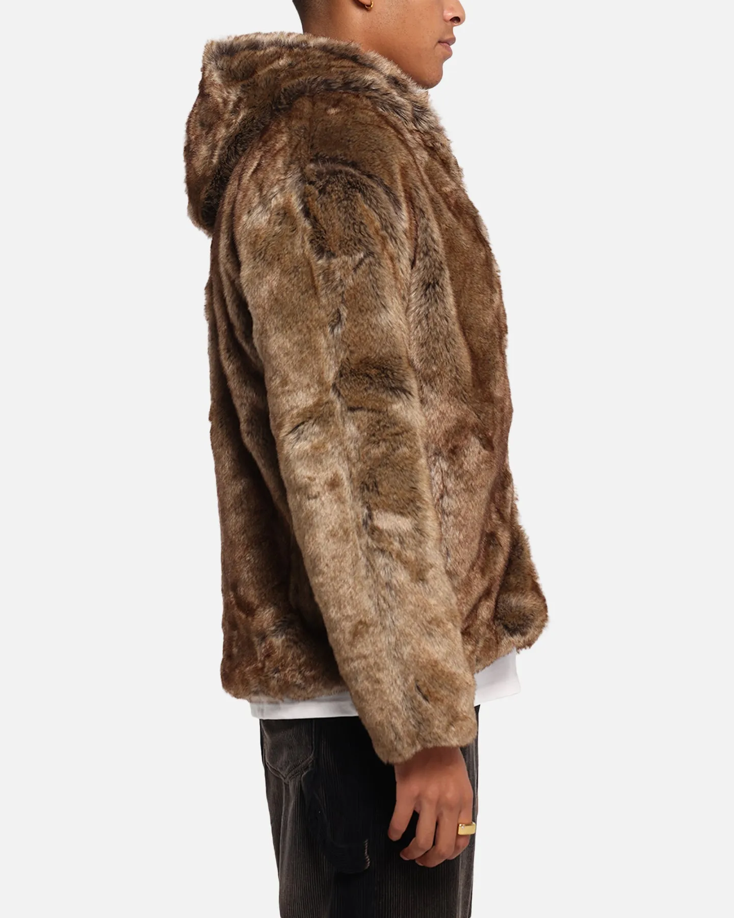 Weekend Escape XXIII Into The Wild Fur Jacket Brown